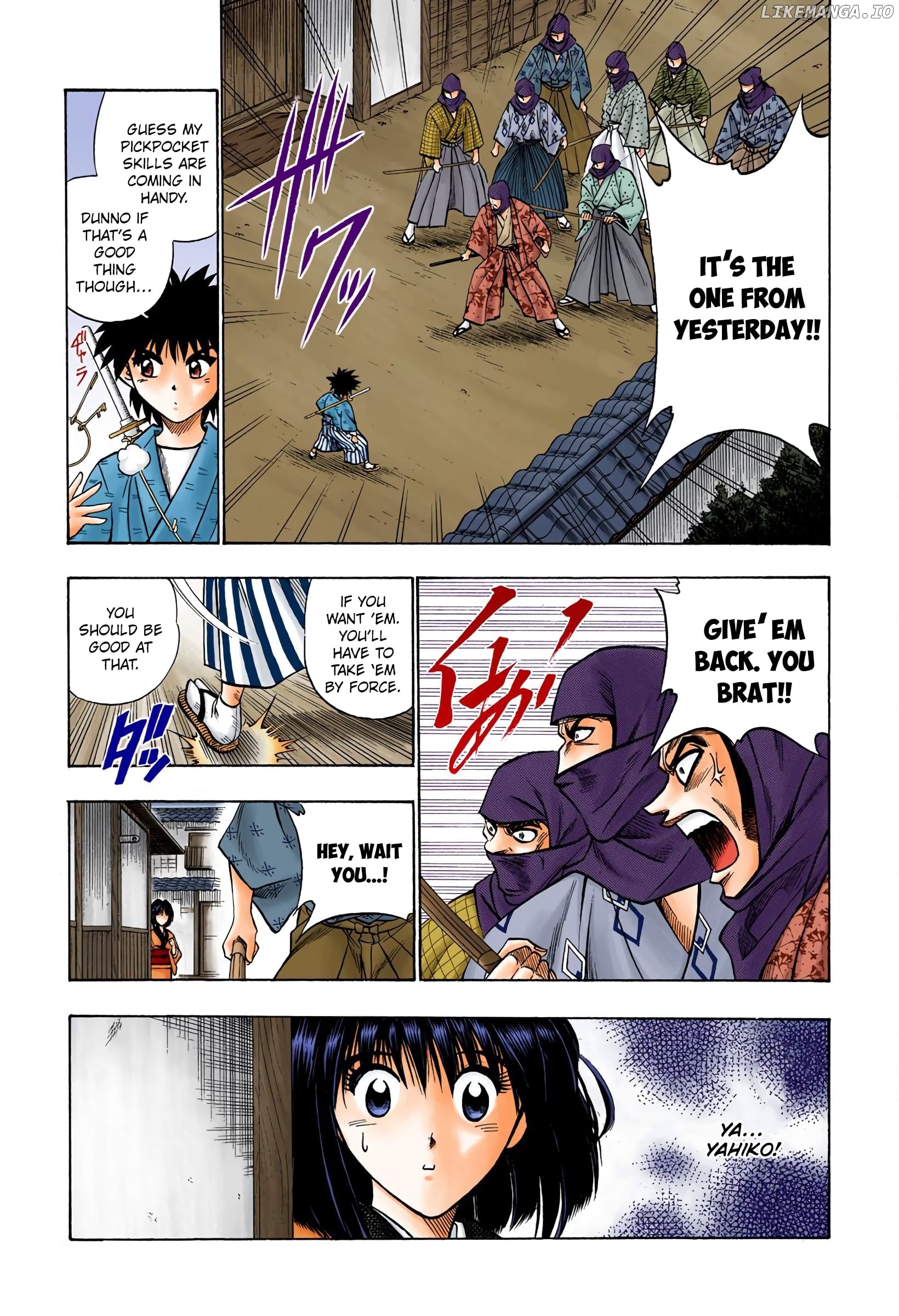 Rurouni Kenshin: Meiji Kenkaku Romantan - Digital Colored Comics chapter 33 - page 3