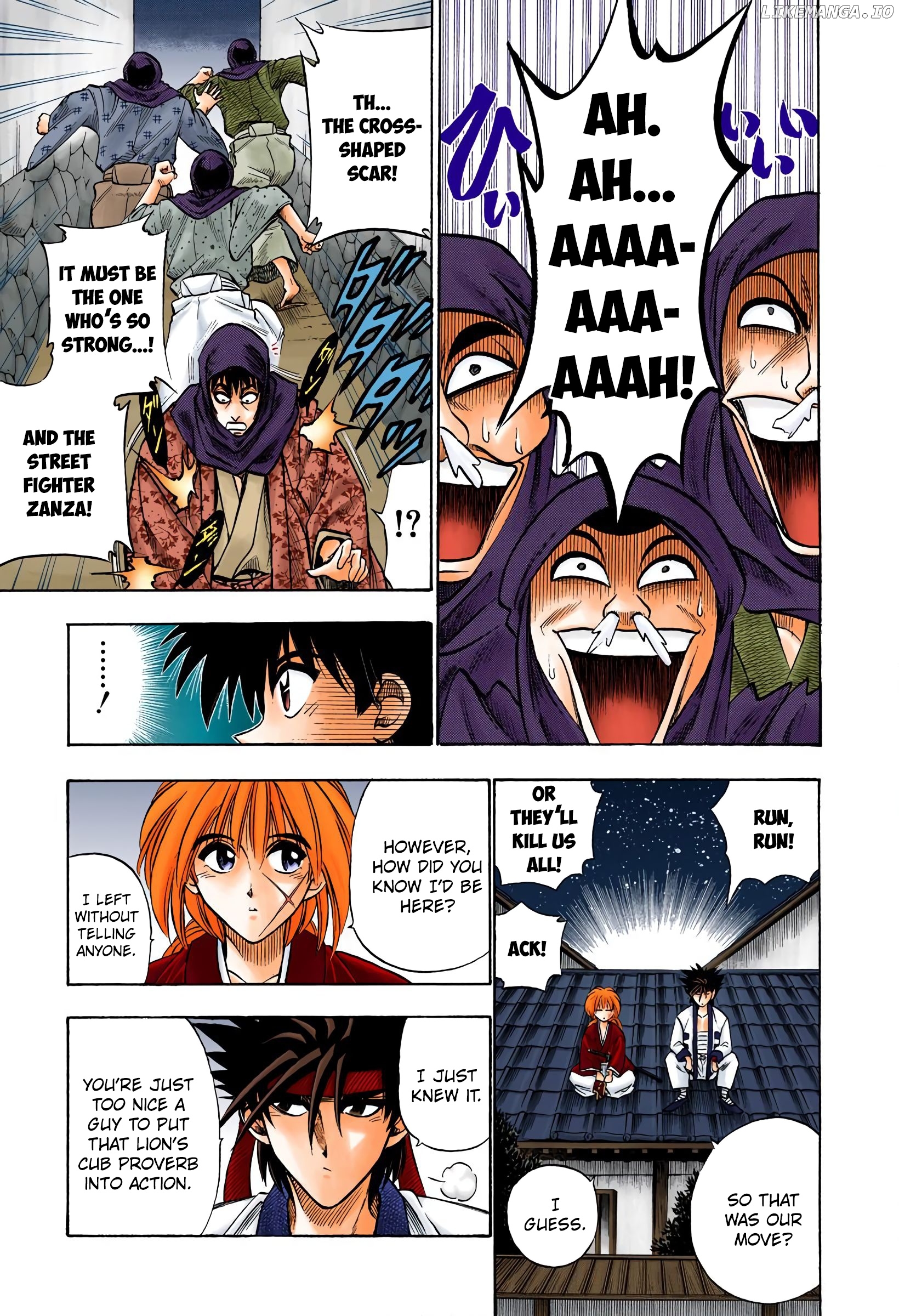 Rurouni Kenshin: Meiji Kenkaku Romantan - Digital Colored Comics chapter 33 - page 9