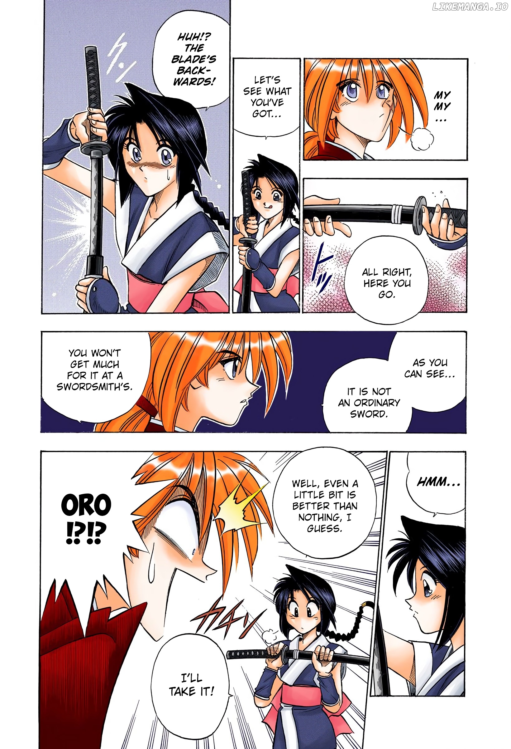 Rurouni Kenshin: Meiji Kenkaku Romantan - Digital Colored Comics chapter 63 - page 6
