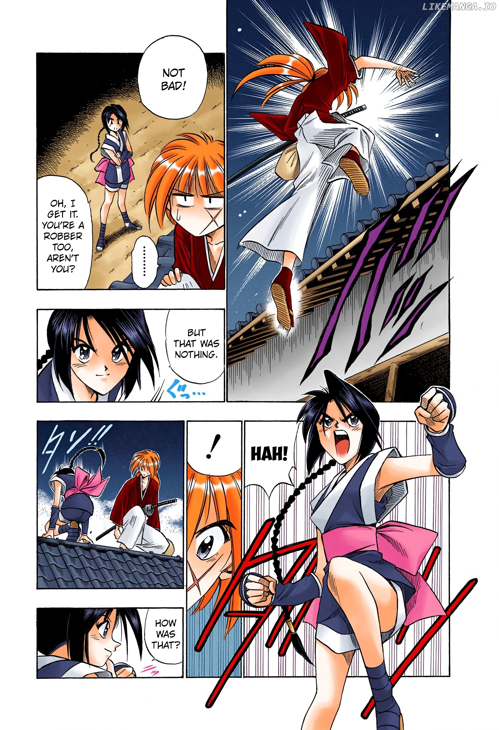 Rurouni Kenshin: Meiji Kenkaku Romantan - Digital Colored Comics chapter 63 - page 9