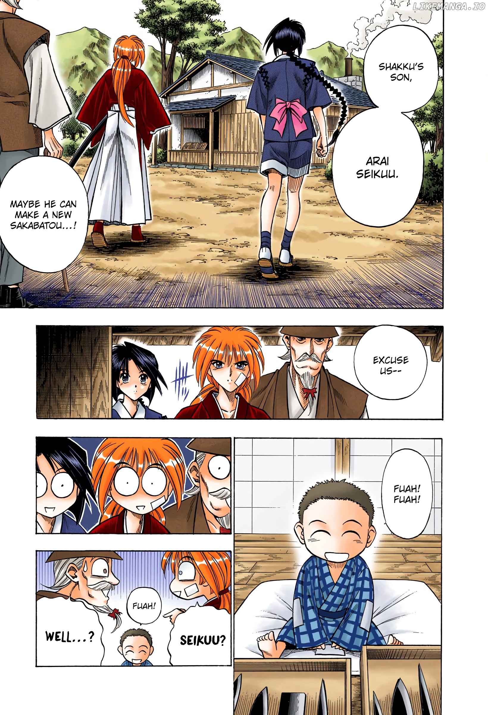 Rurouni Kenshin: Meiji Kenkaku Romantan - Digital Colored Comics chapter 75 - page 11