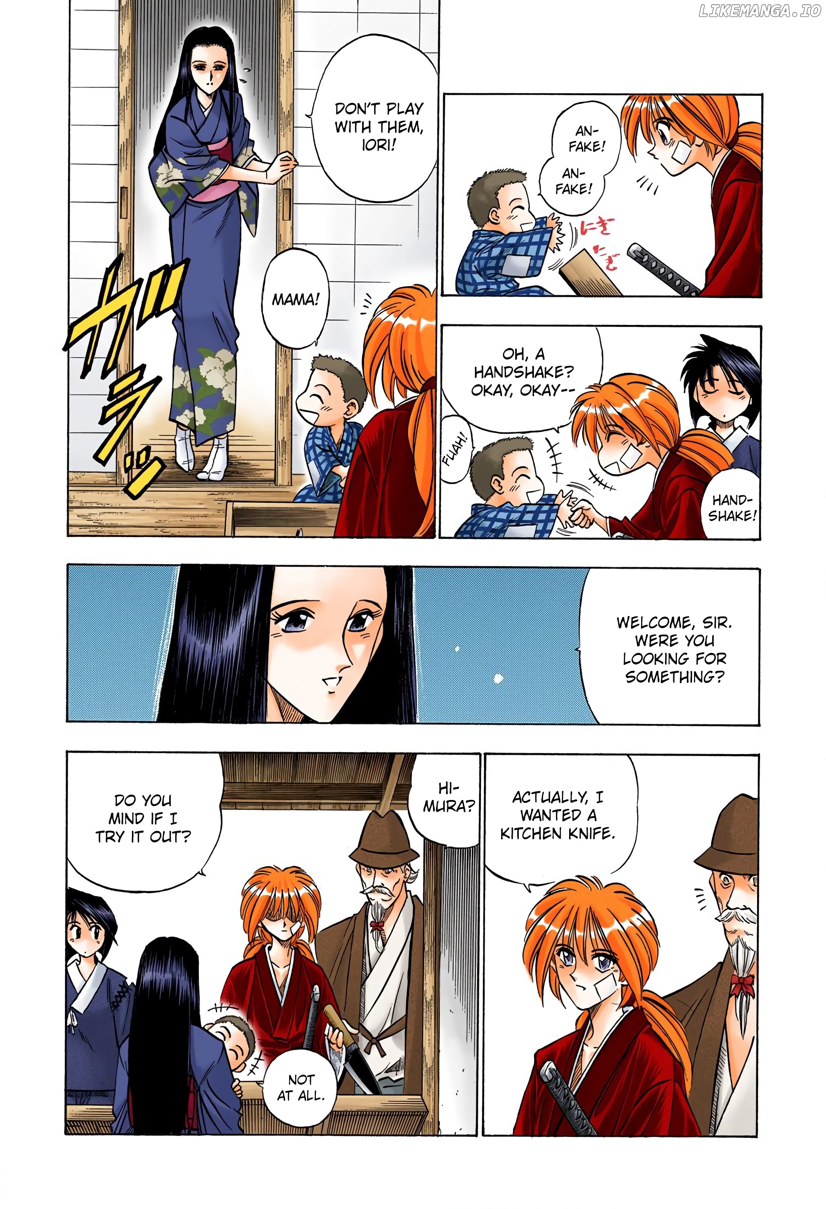 Rurouni Kenshin: Meiji Kenkaku Romantan - Digital Colored Comics chapter 75 - page 12