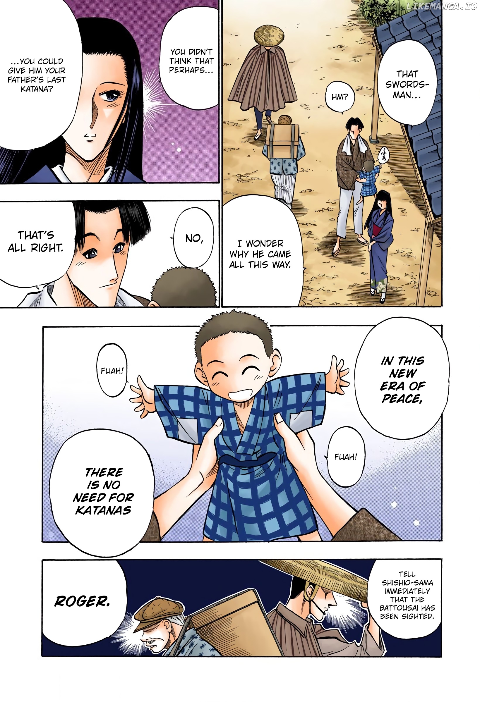Rurouni Kenshin: Meiji Kenkaku Romantan - Digital Colored Comics chapter 75 - page 19