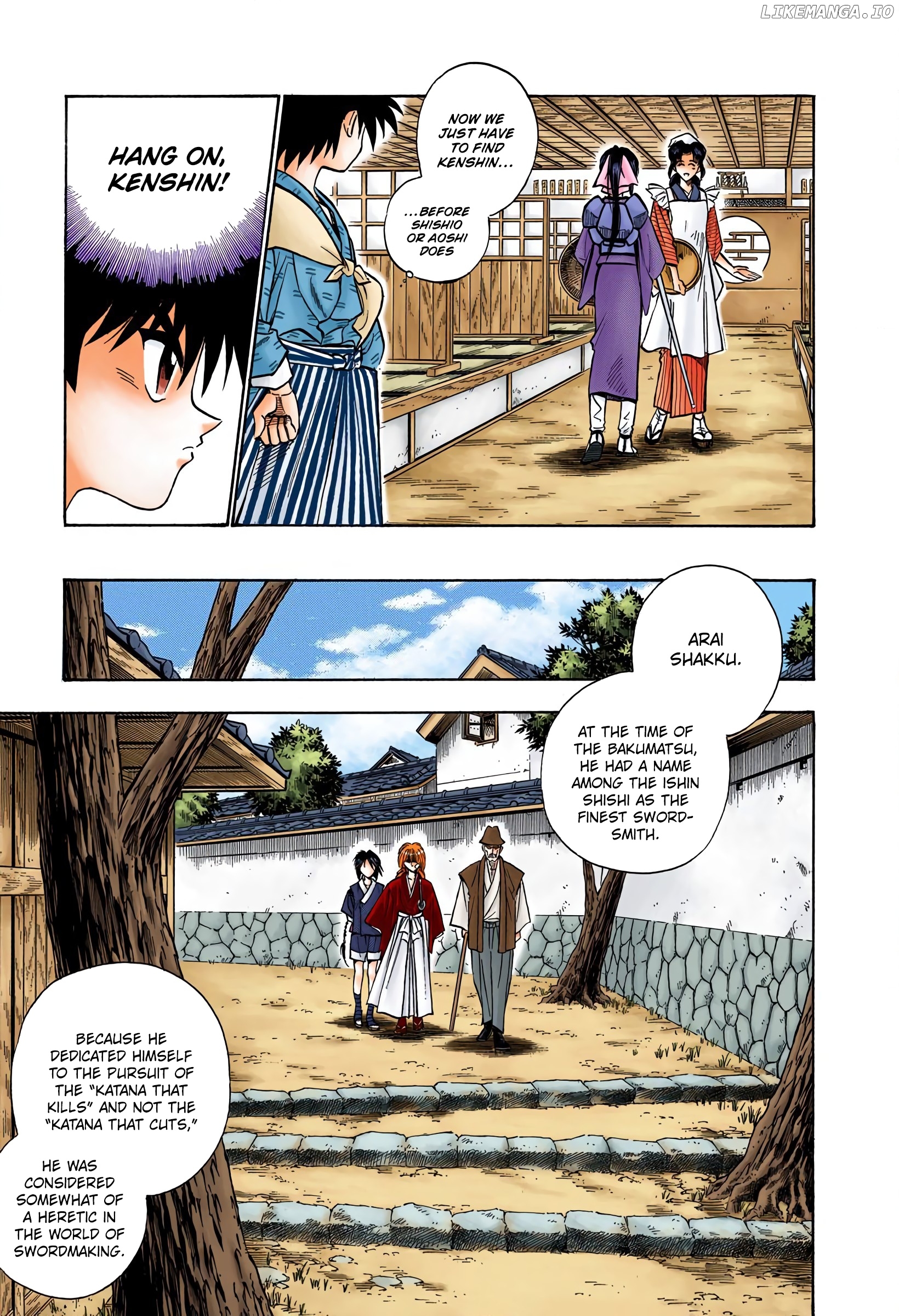 Rurouni Kenshin: Meiji Kenkaku Romantan - Digital Colored Comics chapter 75 - page 9