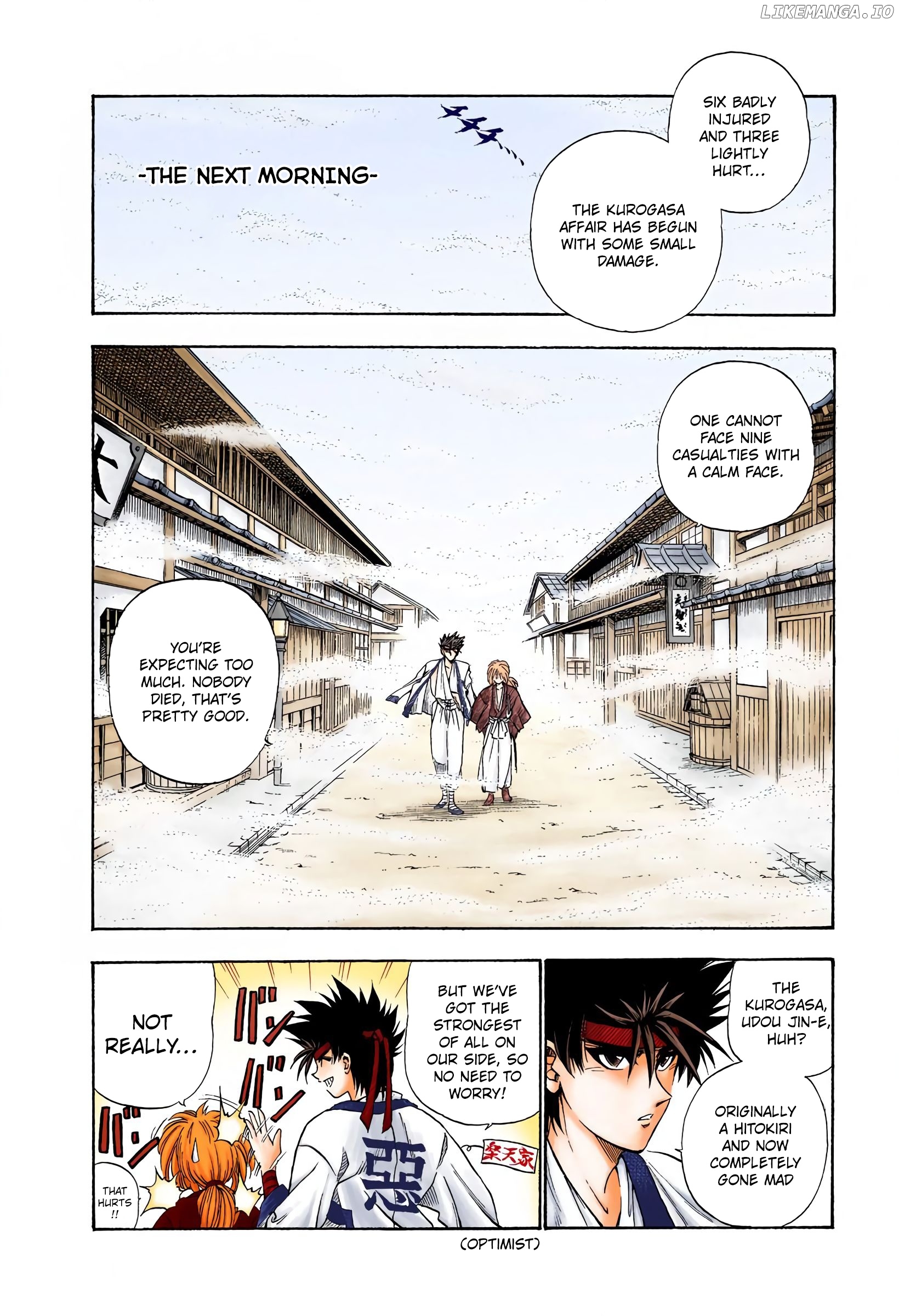 Rurouni Kenshin: Meiji Kenkaku Romantan - Digital Colored Comics chapter 11 - page 2