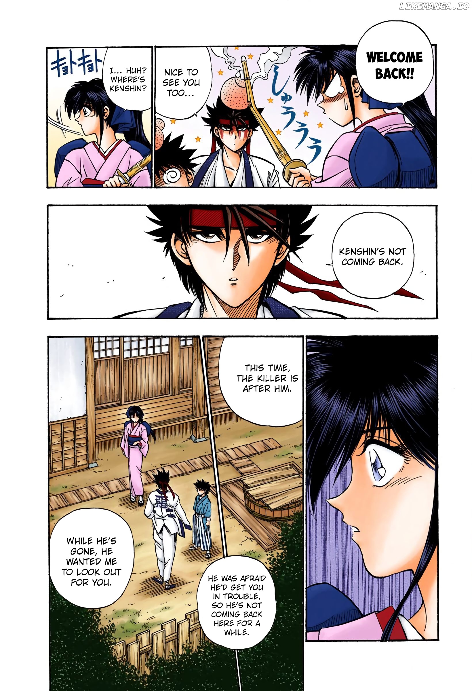 Rurouni Kenshin: Meiji Kenkaku Romantan - Digital Colored Comics chapter 11 - page 6