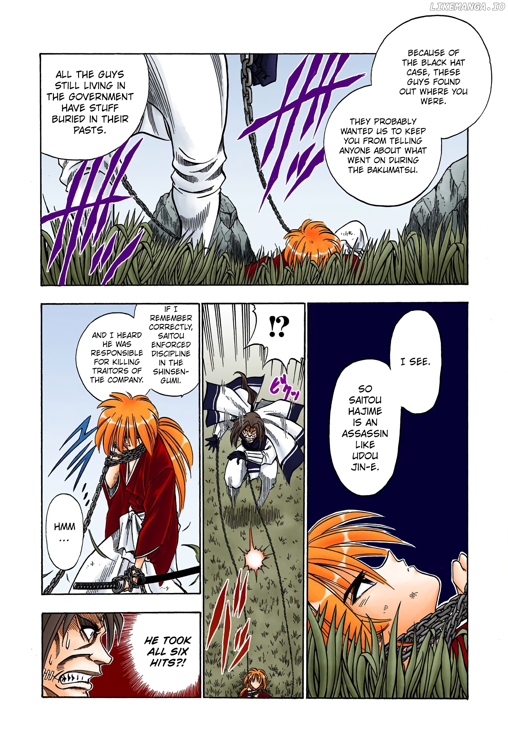 Rurouni Kenshin: Meiji Kenkaku Romantan - Digital Colored Comics chapter 51 - page 14