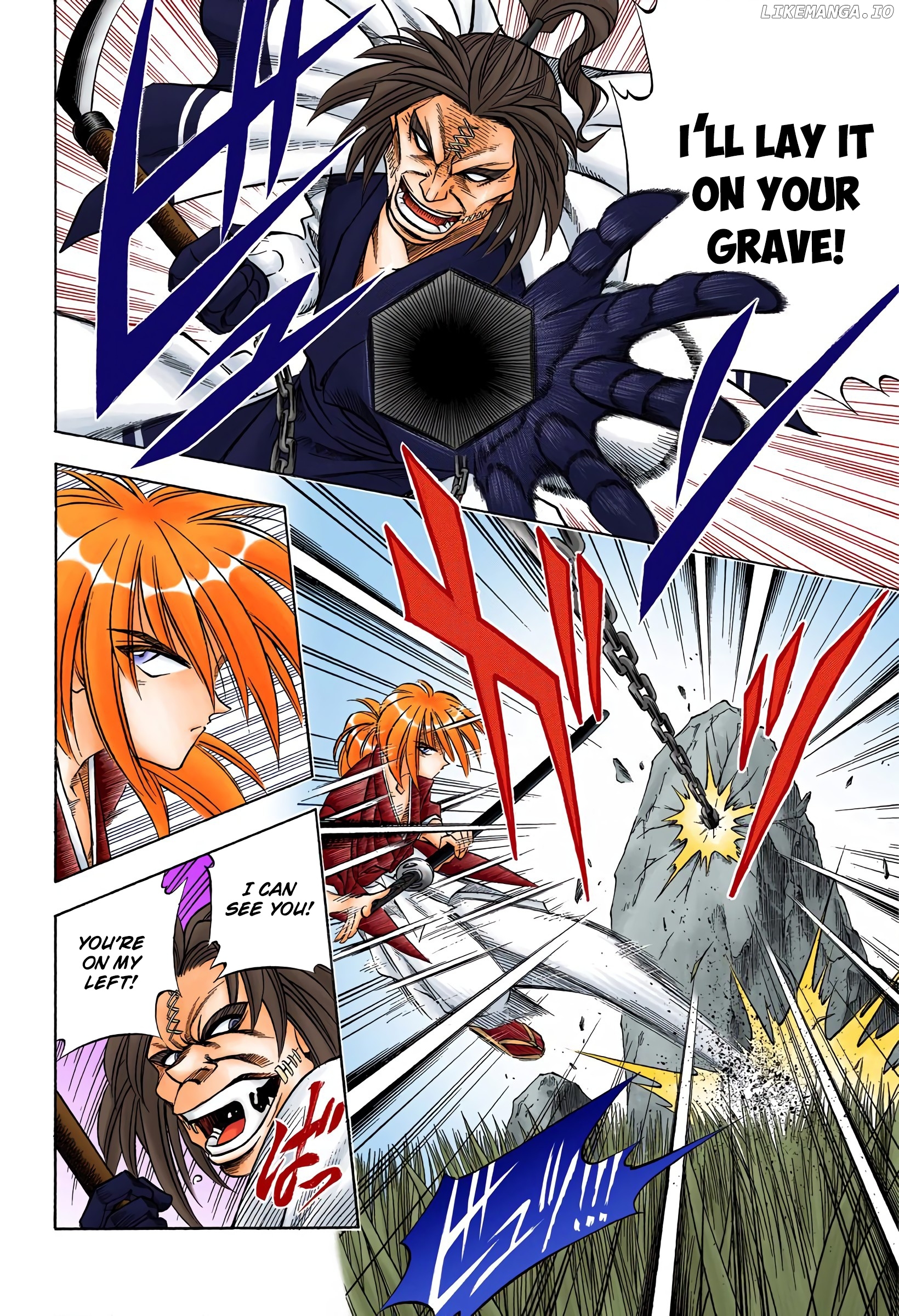 Rurouni Kenshin: Meiji Kenkaku Romantan - Digital Colored Comics chapter 51 - page 2