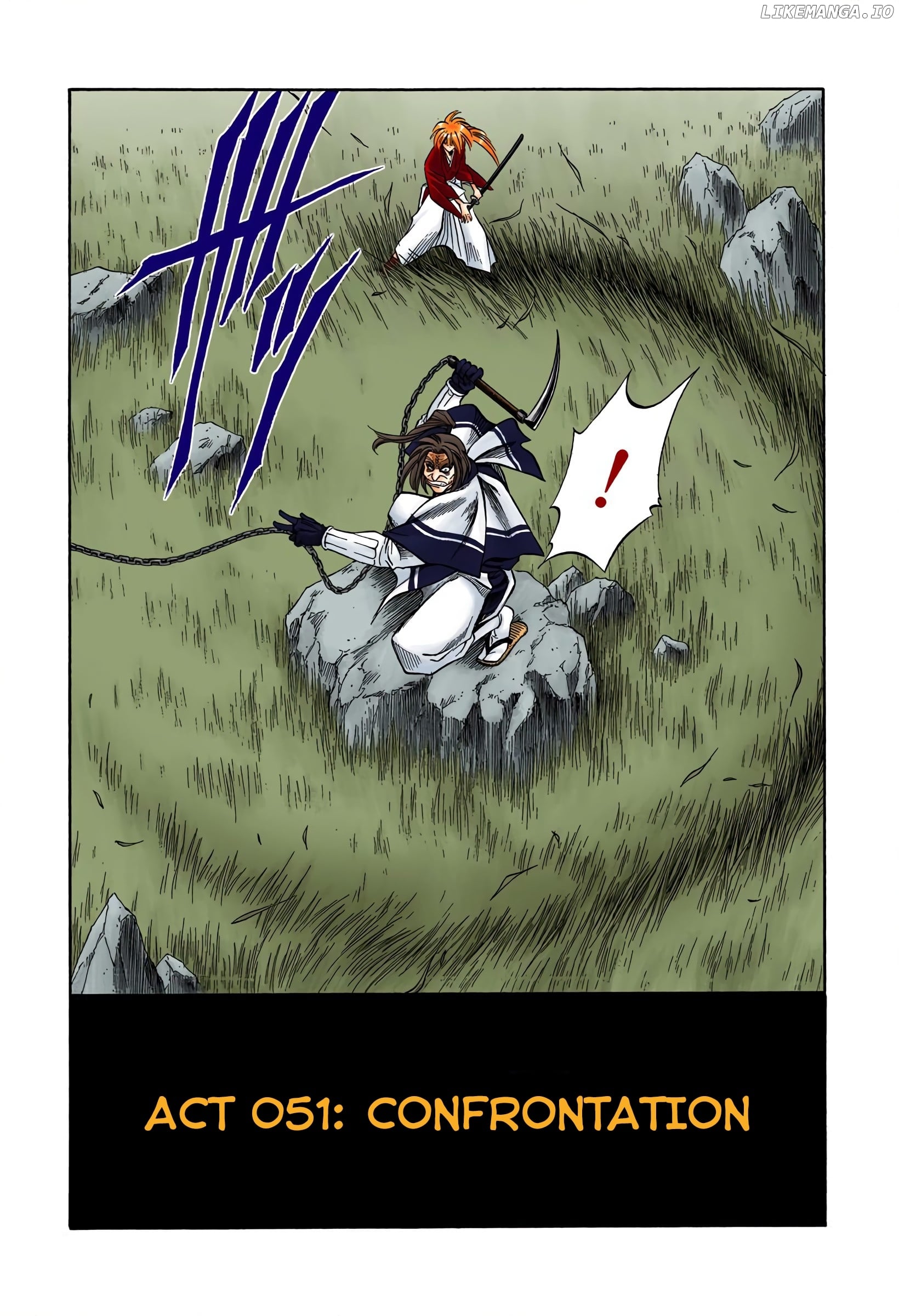 Rurouni Kenshin: Meiji Kenkaku Romantan - Digital Colored Comics chapter 51 - page 3