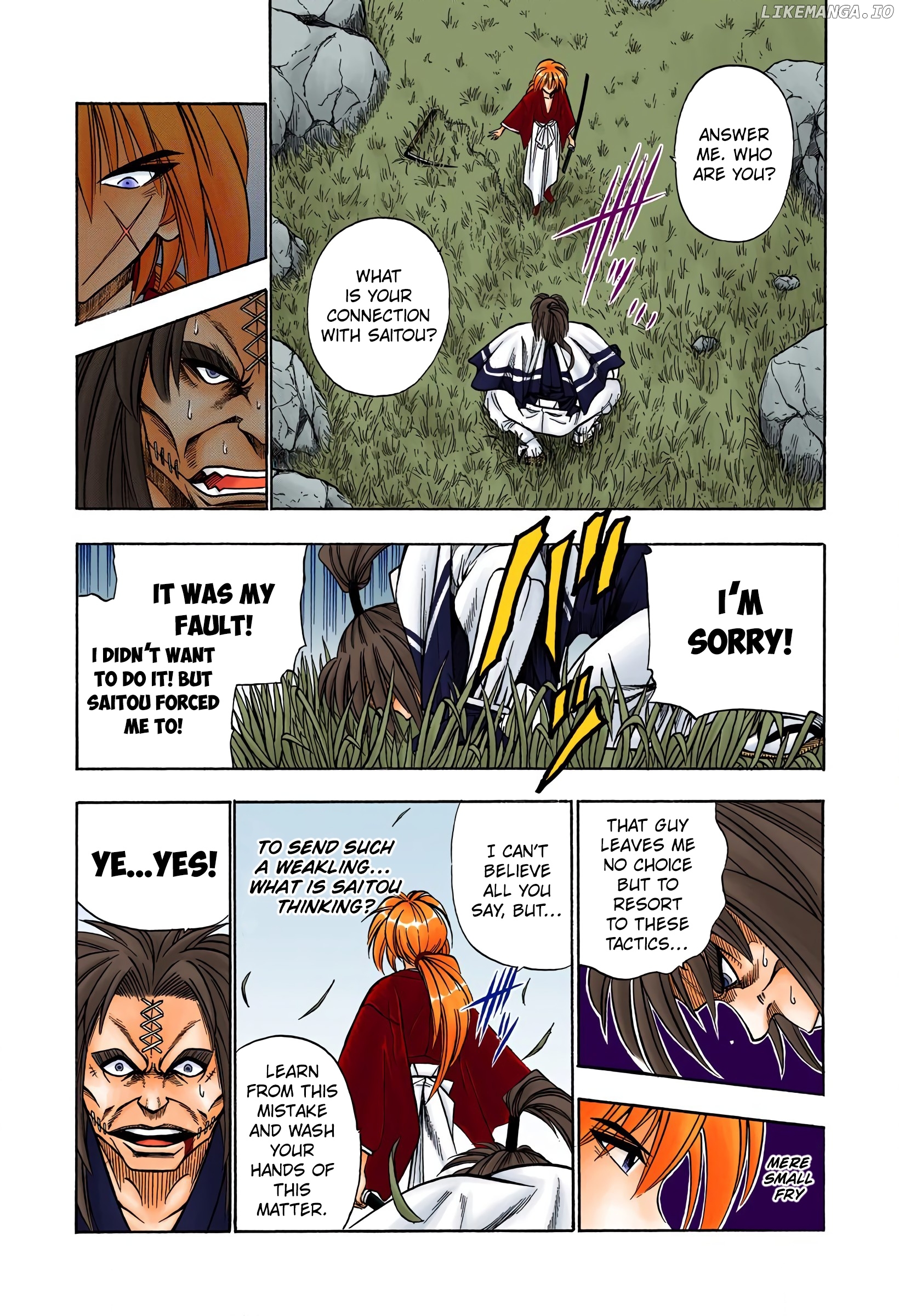 Rurouni Kenshin: Meiji Kenkaku Romantan - Digital Colored Comics chapter 51 - page 7
