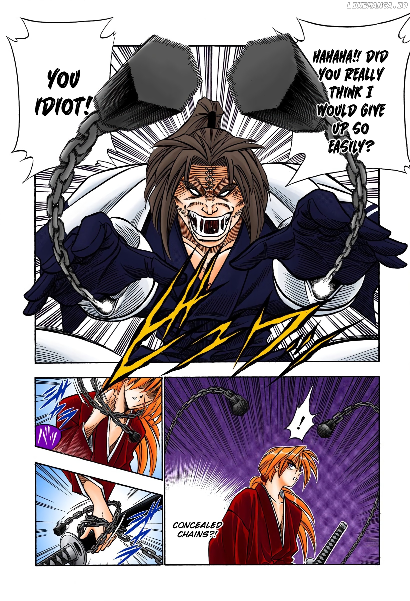 Rurouni Kenshin: Meiji Kenkaku Romantan - Digital Colored Comics chapter 51 - page 8