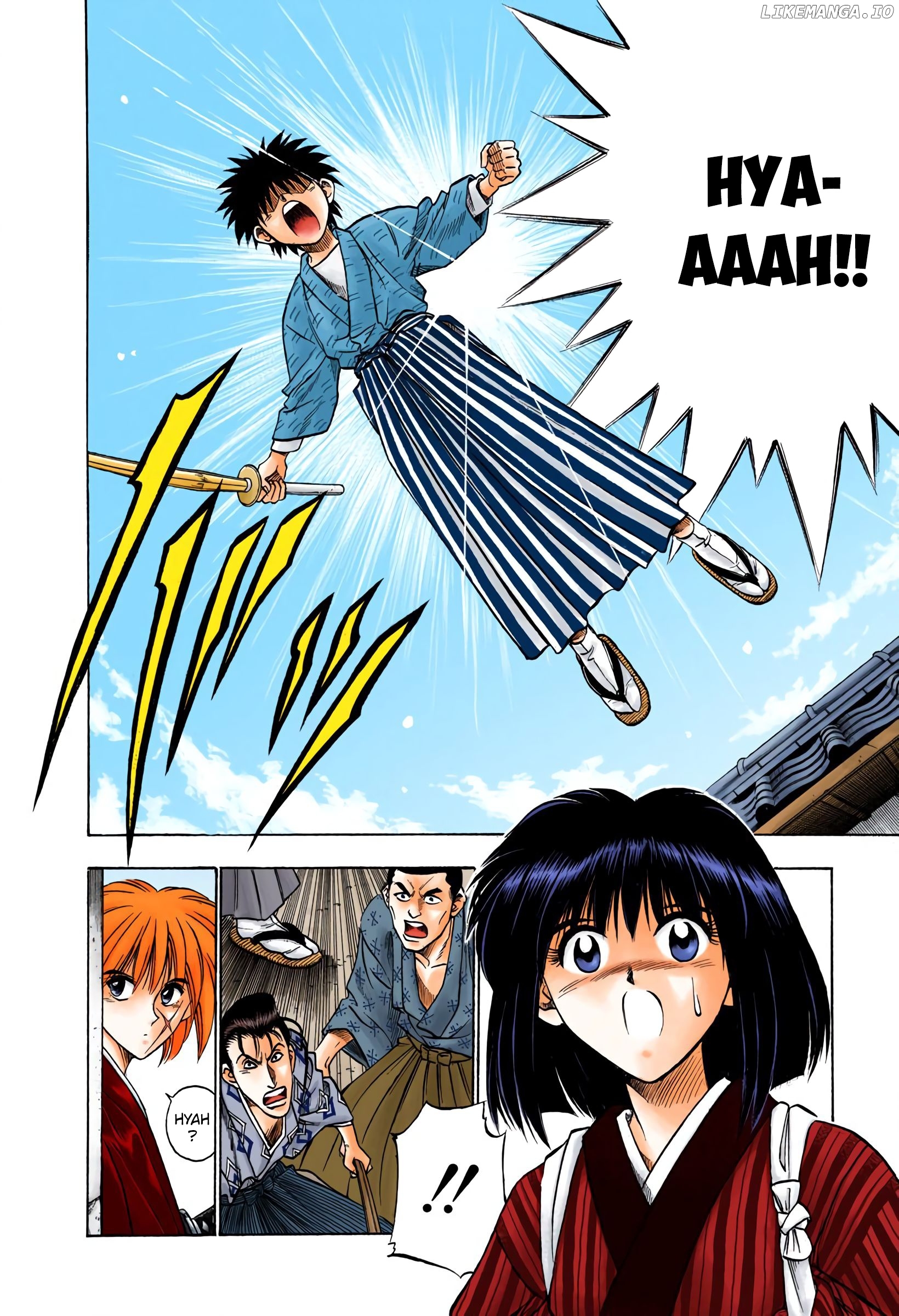 Rurouni Kenshin: Meiji Kenkaku Romantan - Digital Colored Comics chapter 32 - page 2