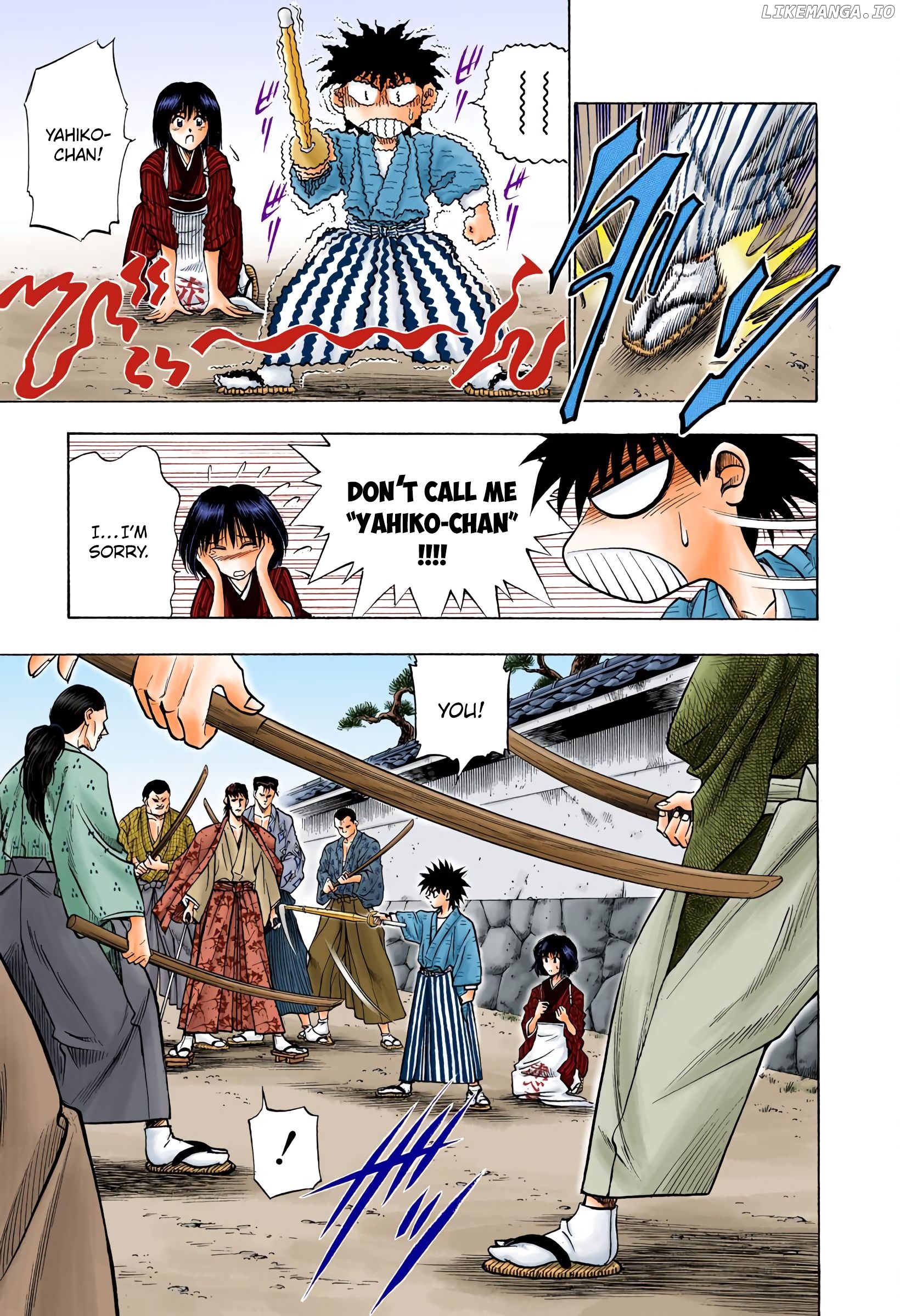 Rurouni Kenshin: Meiji Kenkaku Romantan - Digital Colored Comics chapter 32 - page 3