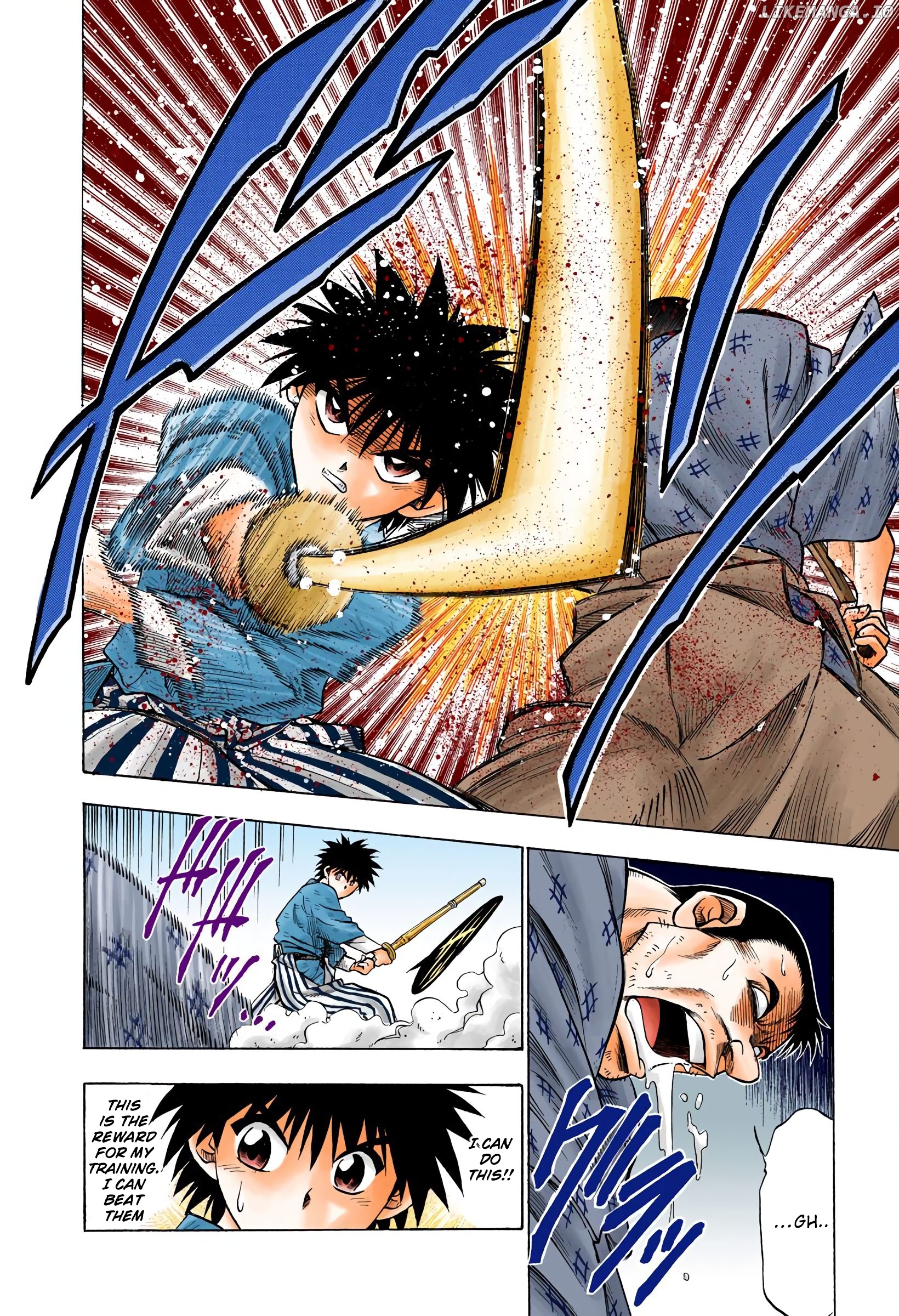 Rurouni Kenshin: Meiji Kenkaku Romantan - Digital Colored Comics chapter 32 - page 6