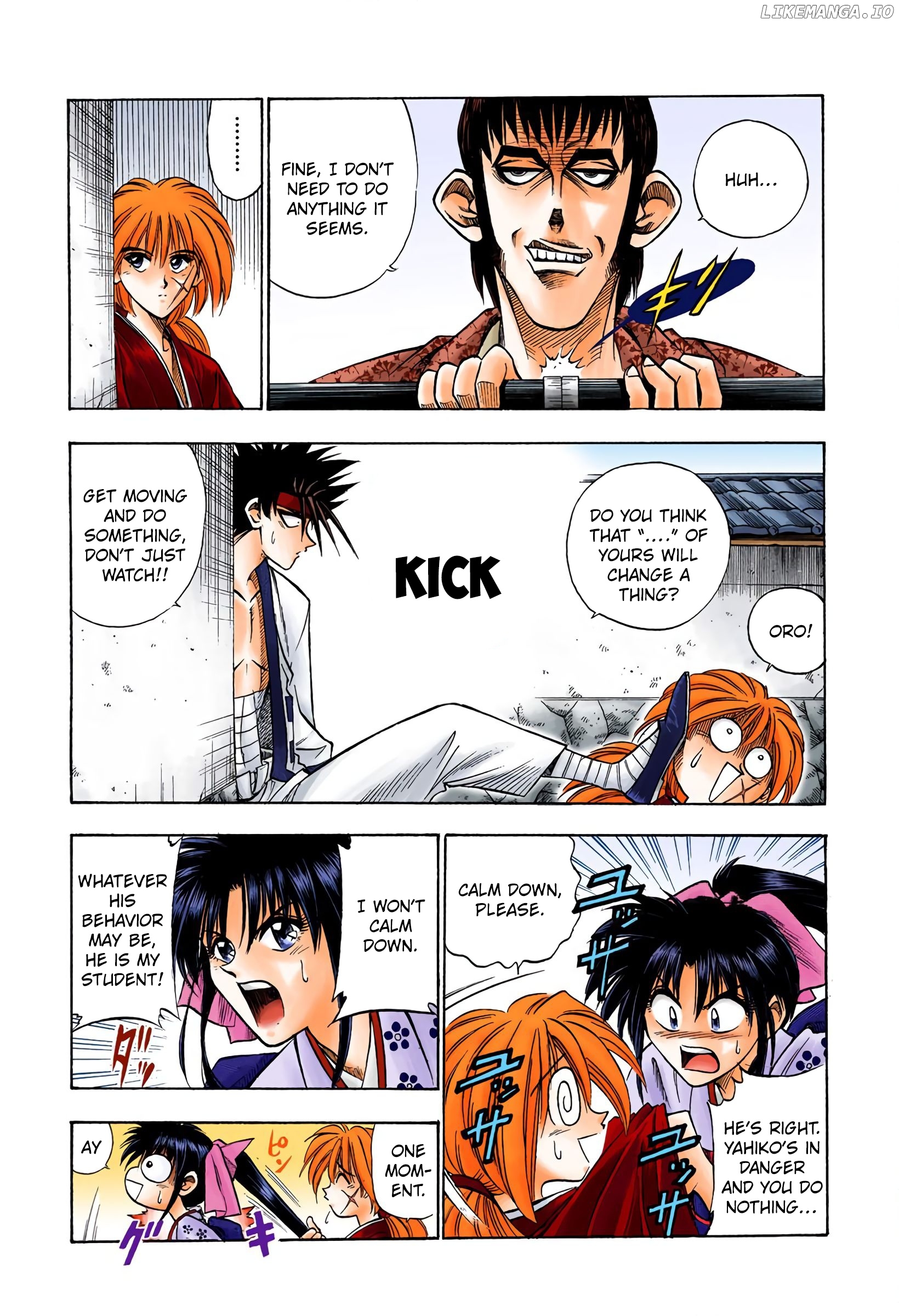 Rurouni Kenshin: Meiji Kenkaku Romantan - Digital Colored Comics chapter 32 - page 8