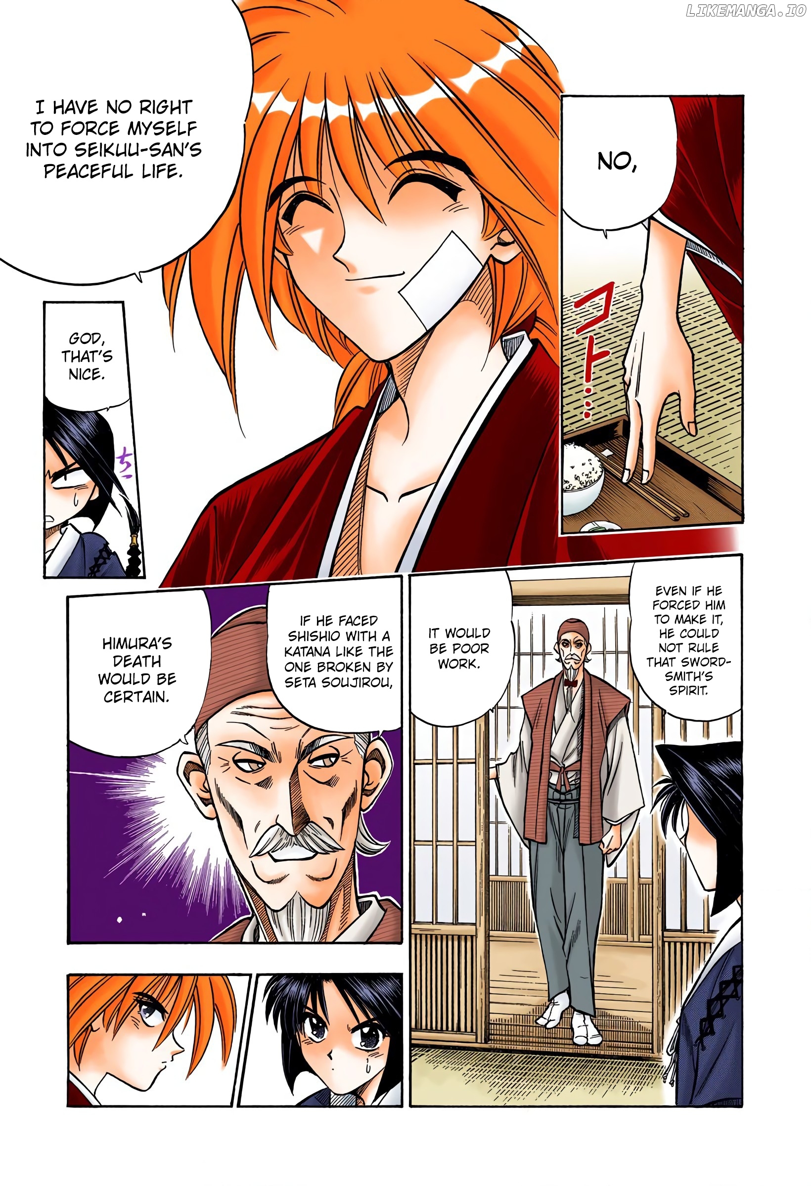 Rurouni Kenshin: Meiji Kenkaku Romantan - Digital Colored Comics chapter 76 - page 9