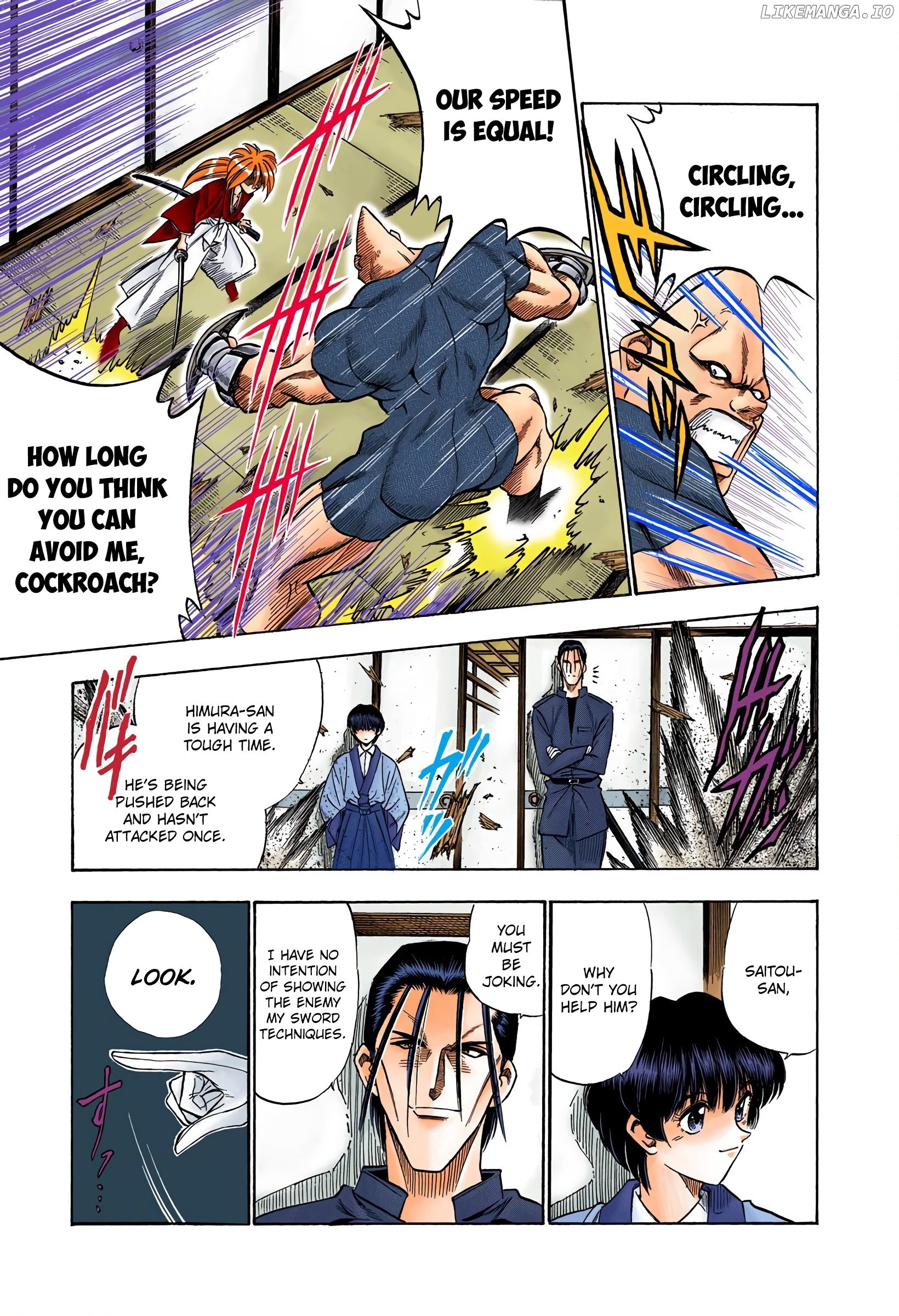 Rurouni Kenshin: Meiji Kenkaku Romantan - Digital Colored Comics chapter 69 - page 11