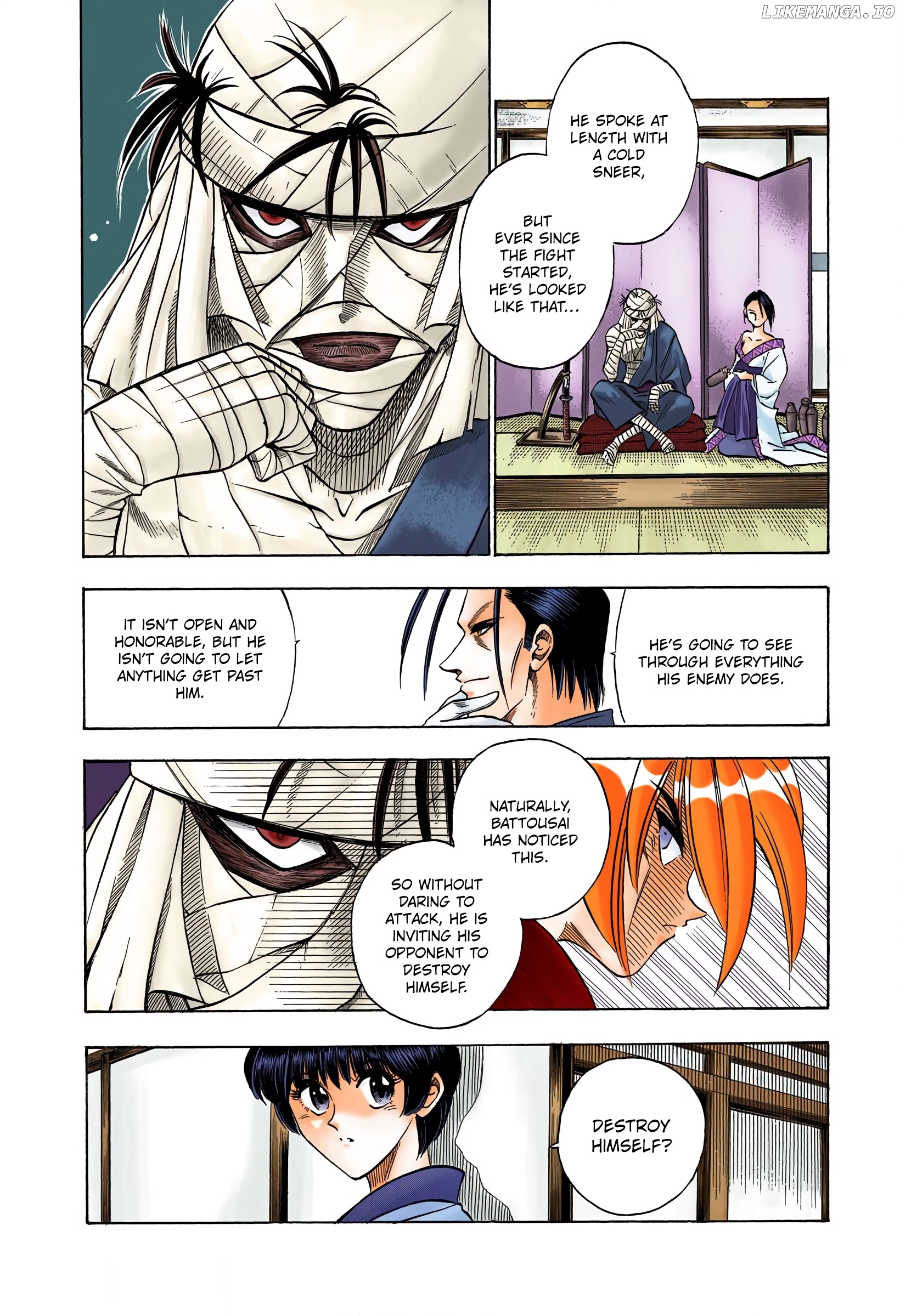 Rurouni Kenshin: Meiji Kenkaku Romantan - Digital Colored Comics chapter 69 - page 12