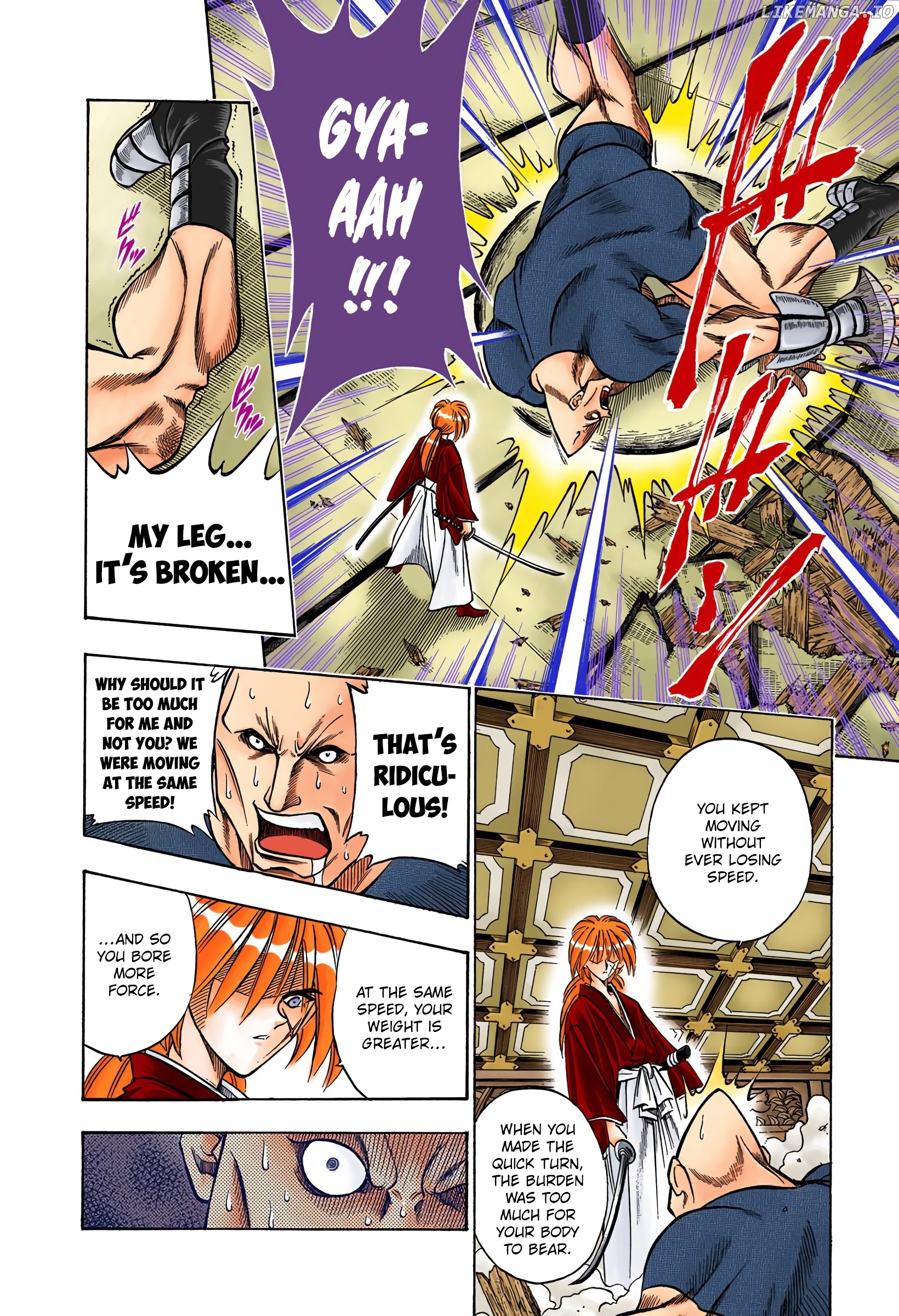 Rurouni Kenshin: Meiji Kenkaku Romantan - Digital Colored Comics chapter 69 - page 14