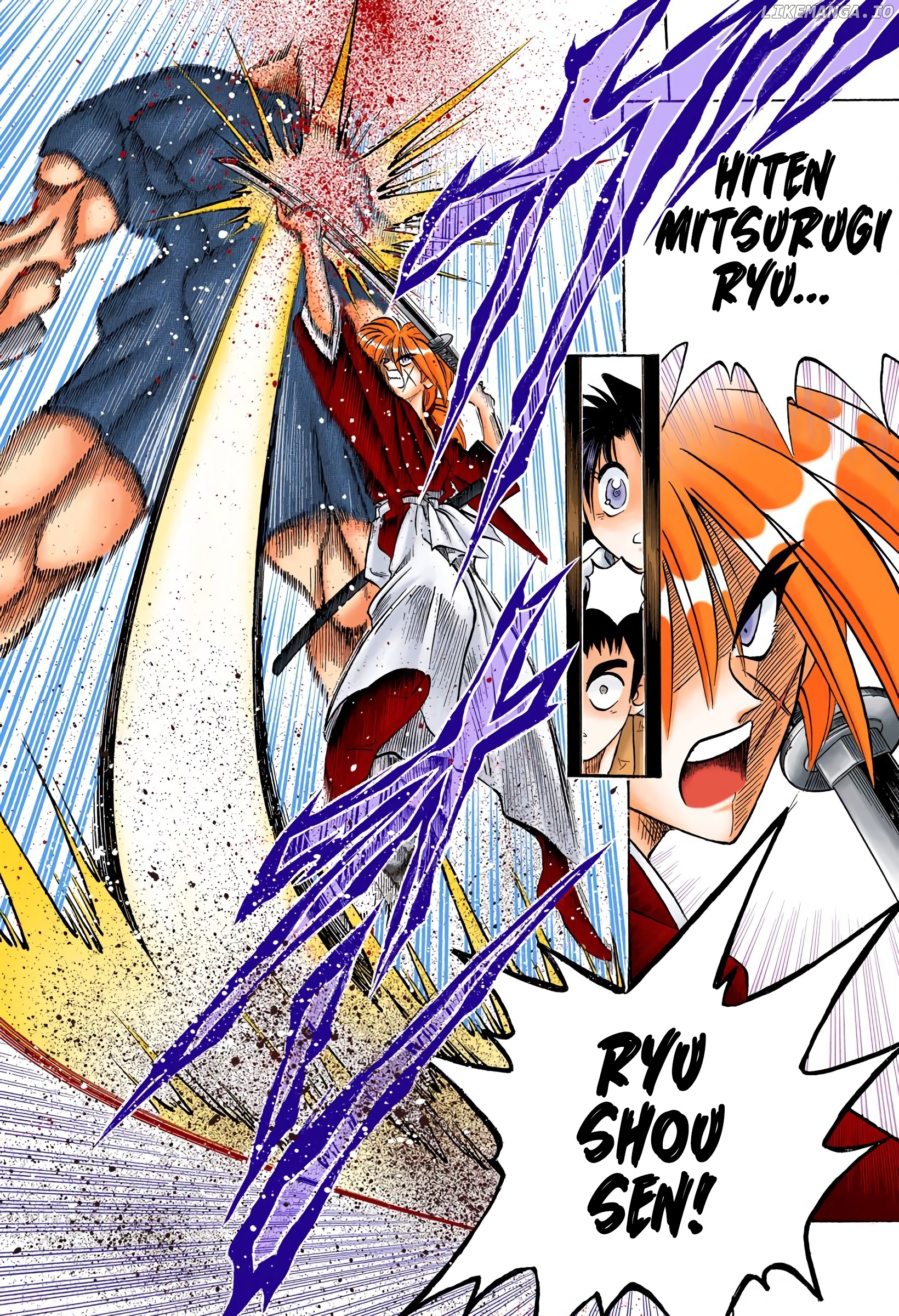 Rurouni Kenshin: Meiji Kenkaku Romantan - Digital Colored Comics chapter 69 - page 18