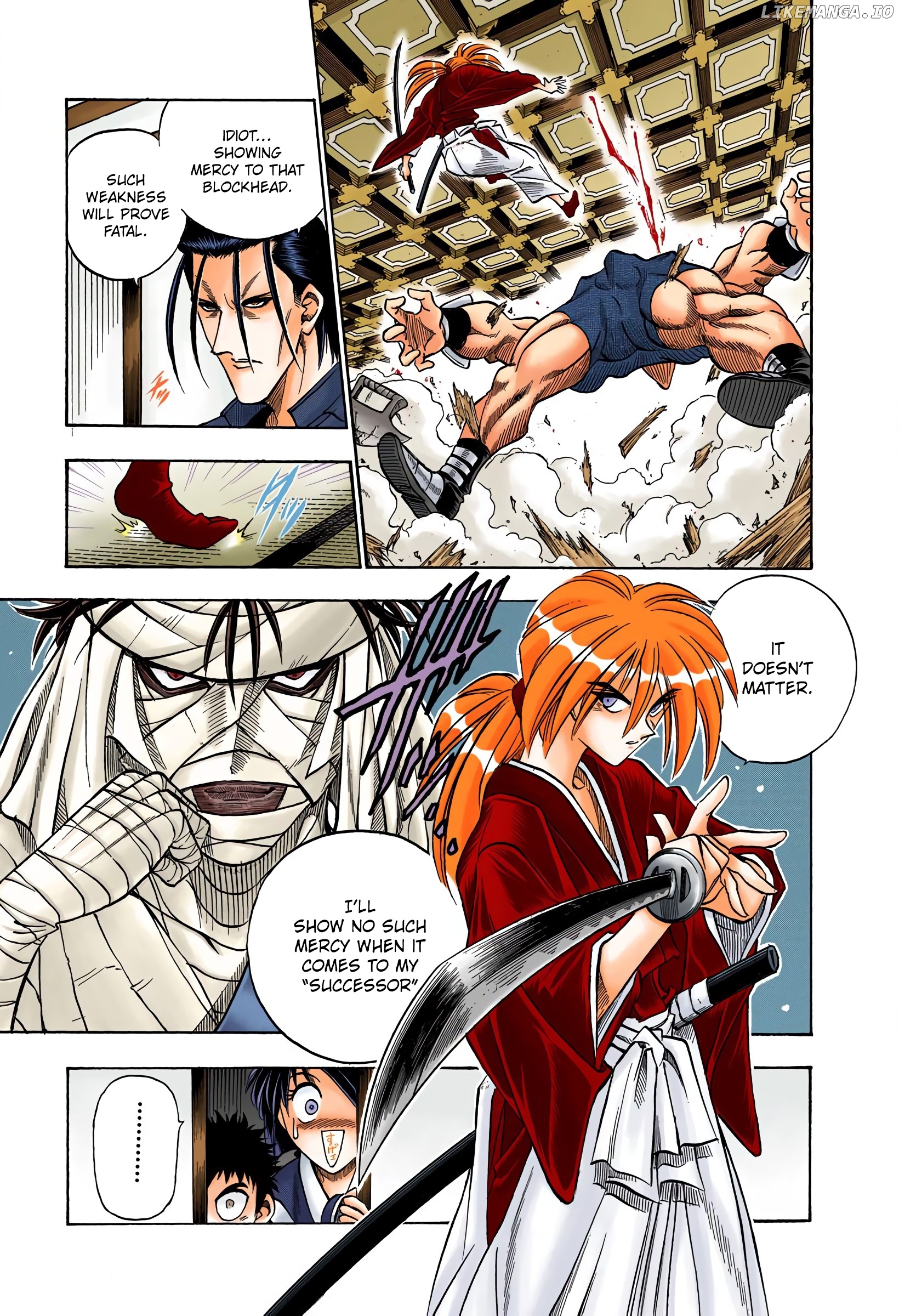 Rurouni Kenshin: Meiji Kenkaku Romantan - Digital Colored Comics chapter 69 - page 19