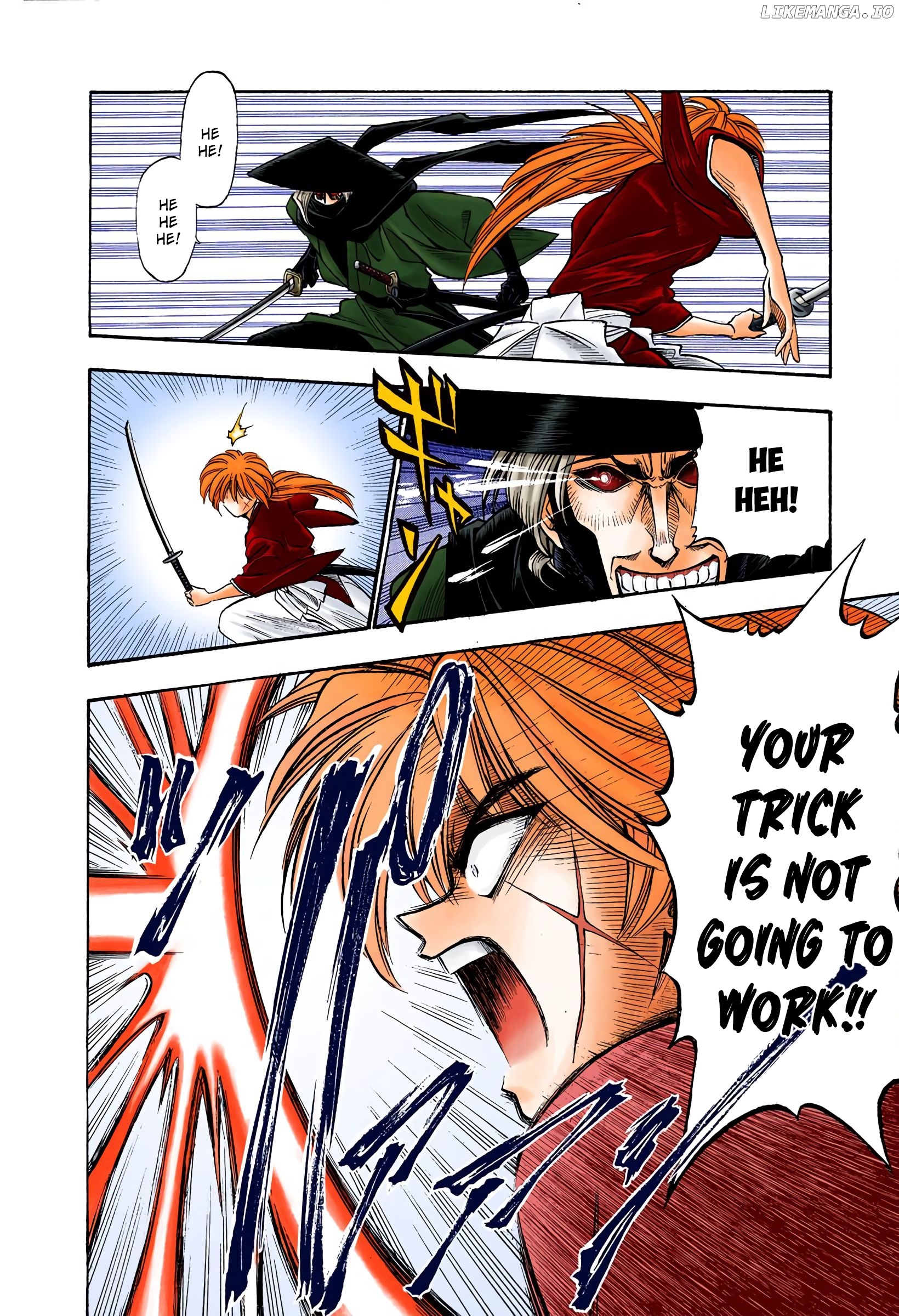Rurouni Kenshin: Meiji Kenkaku Romantan - Digital Colored Comics chapter 12 - page 10