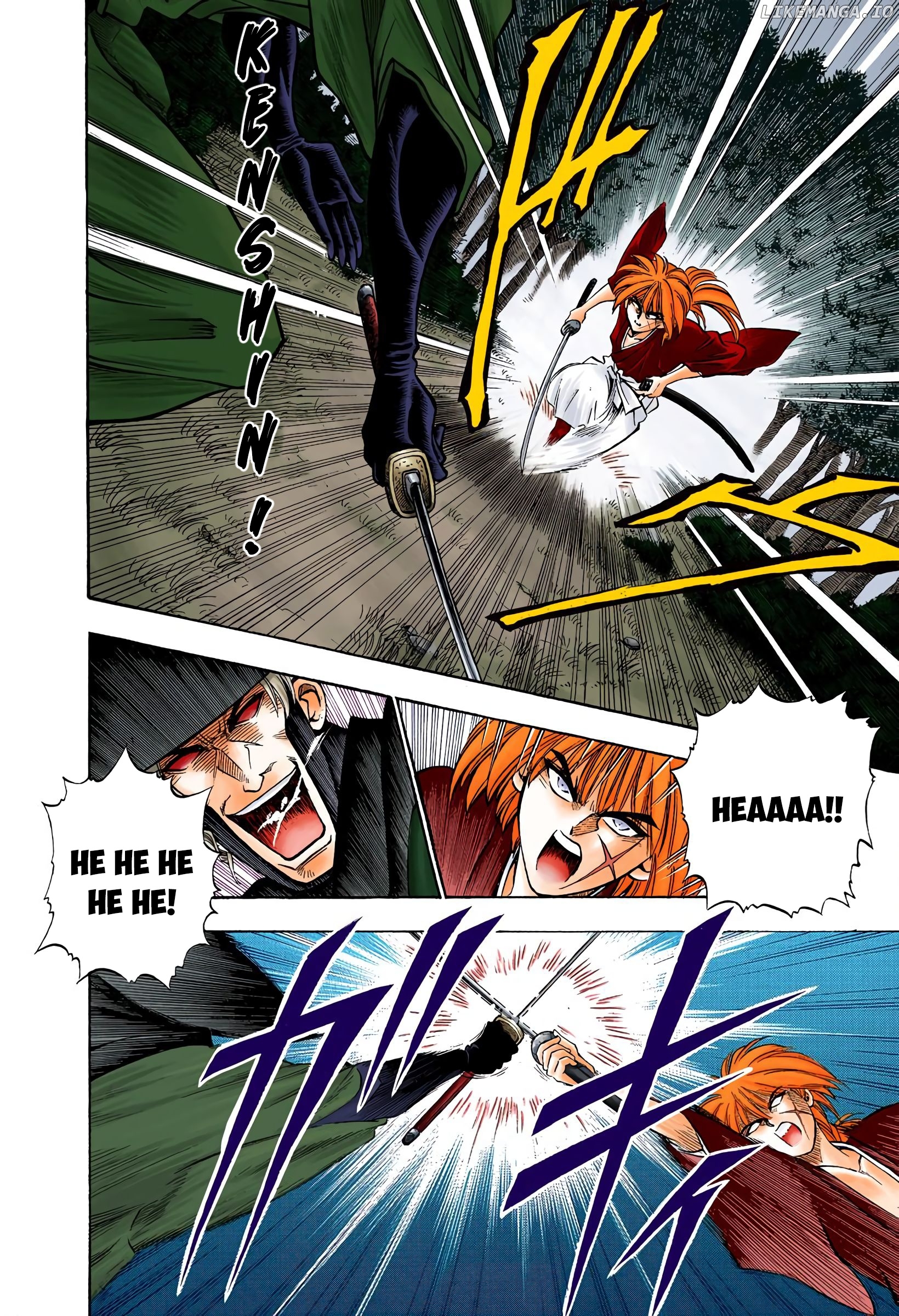 Rurouni Kenshin: Meiji Kenkaku Romantan - Digital Colored Comics chapter 12 - page 8