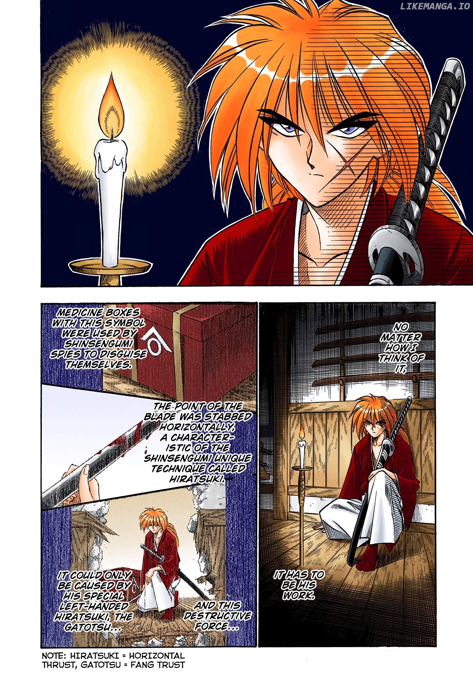 Rurouni Kenshin: Meiji Kenkaku Romantan - Digital Colored Comics chapter 50 - page 4