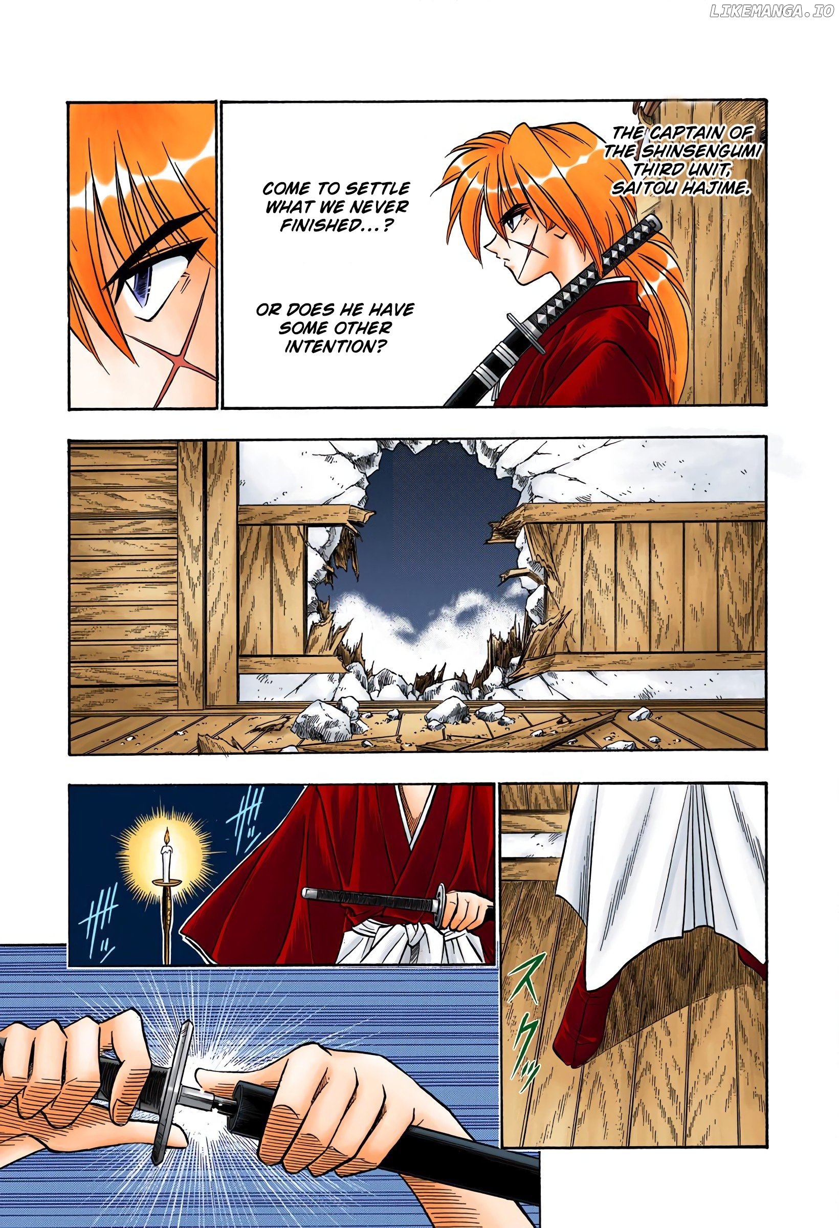 Rurouni Kenshin: Meiji Kenkaku Romantan - Digital Colored Comics chapter 50 - page 5