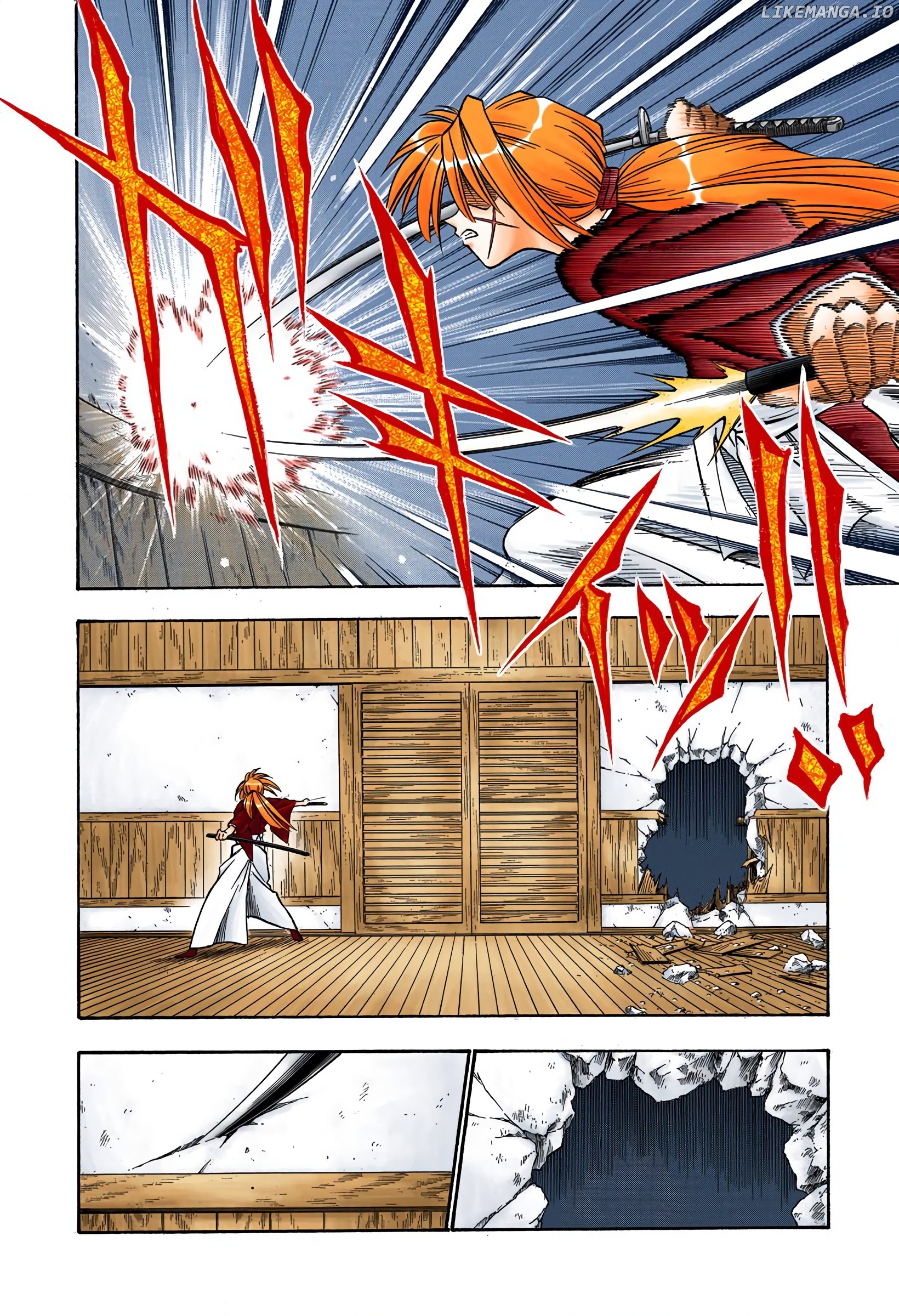 Rurouni Kenshin: Meiji Kenkaku Romantan - Digital Colored Comics chapter 50 - page 6