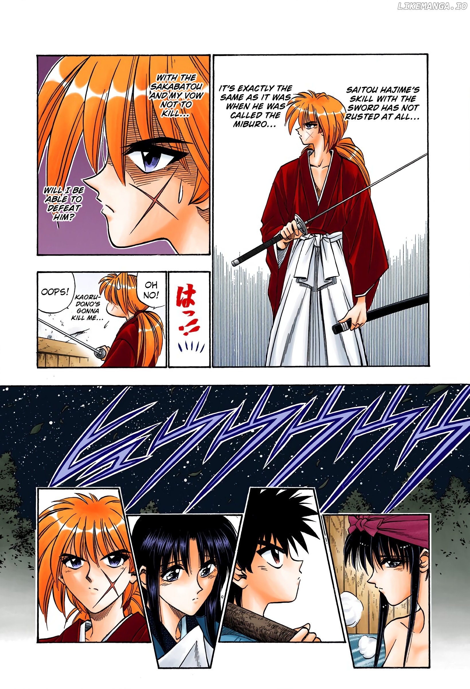 Rurouni Kenshin: Meiji Kenkaku Romantan - Digital Colored Comics chapter 50 - page 7