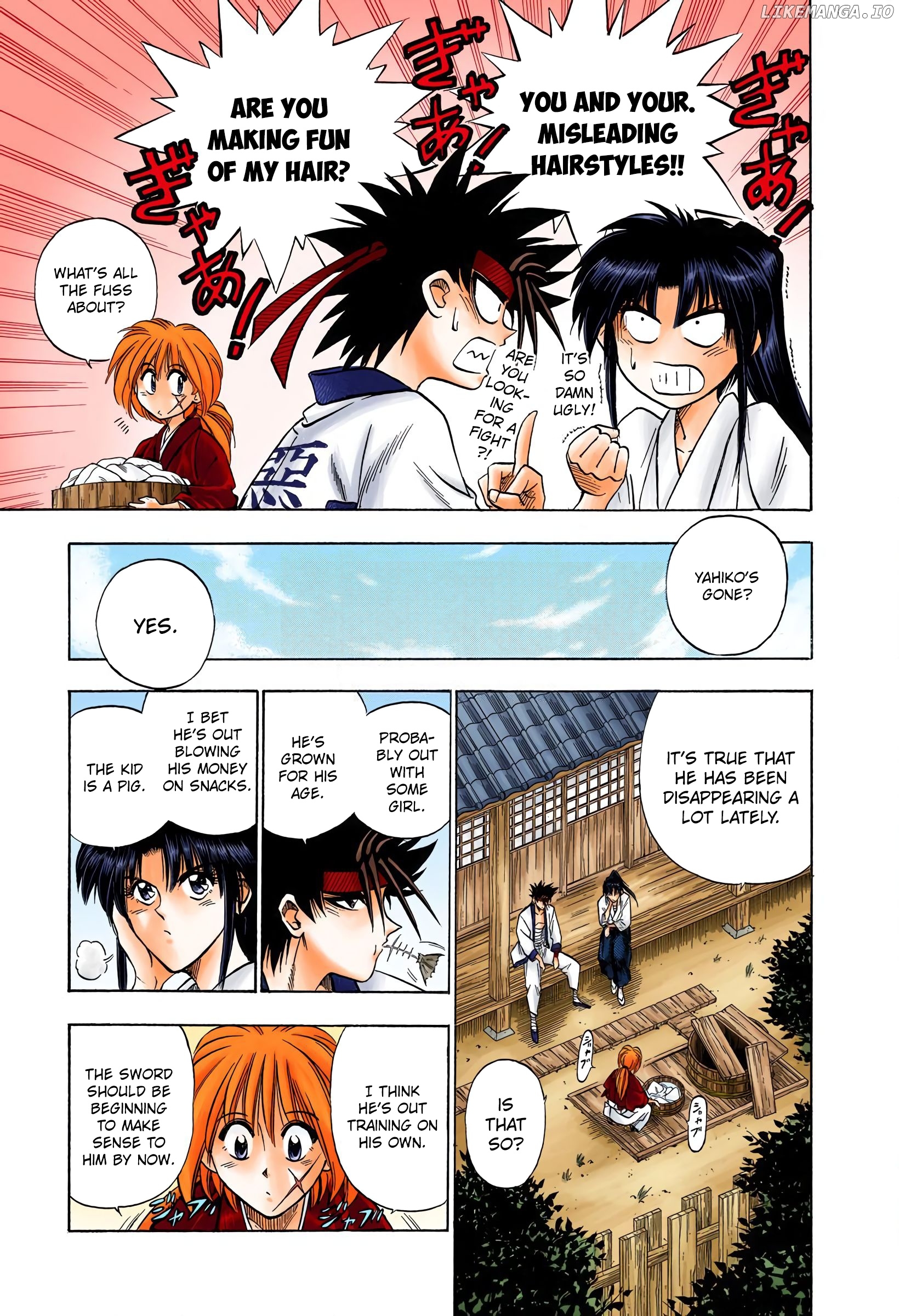 Rurouni Kenshin: Meiji Kenkaku Romantan - Digital Colored Comics chapter 31 - page 9