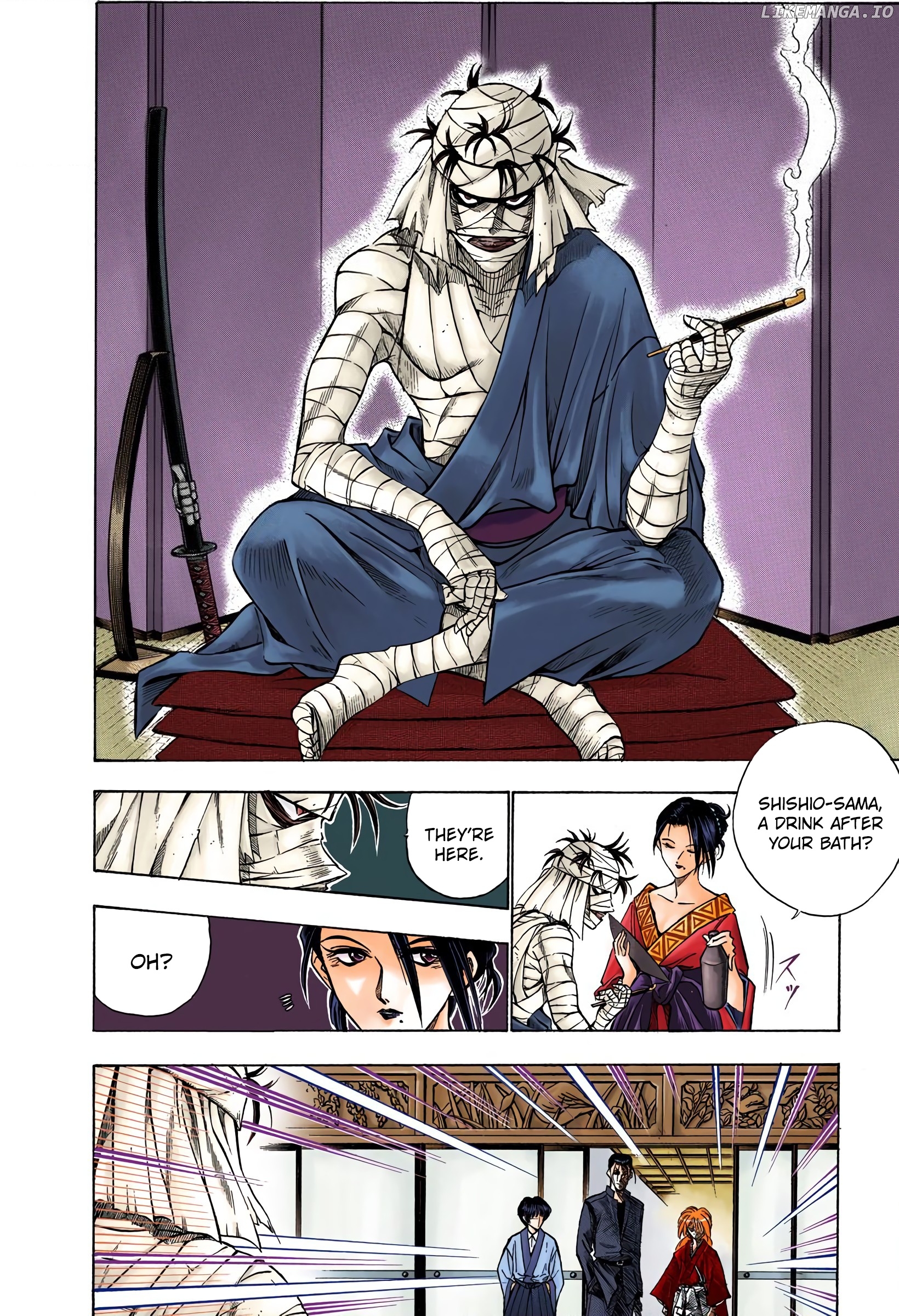 Rurouni Kenshin: Meiji Kenkaku Romantan - Digital Colored Comics chapter 68 - page 4