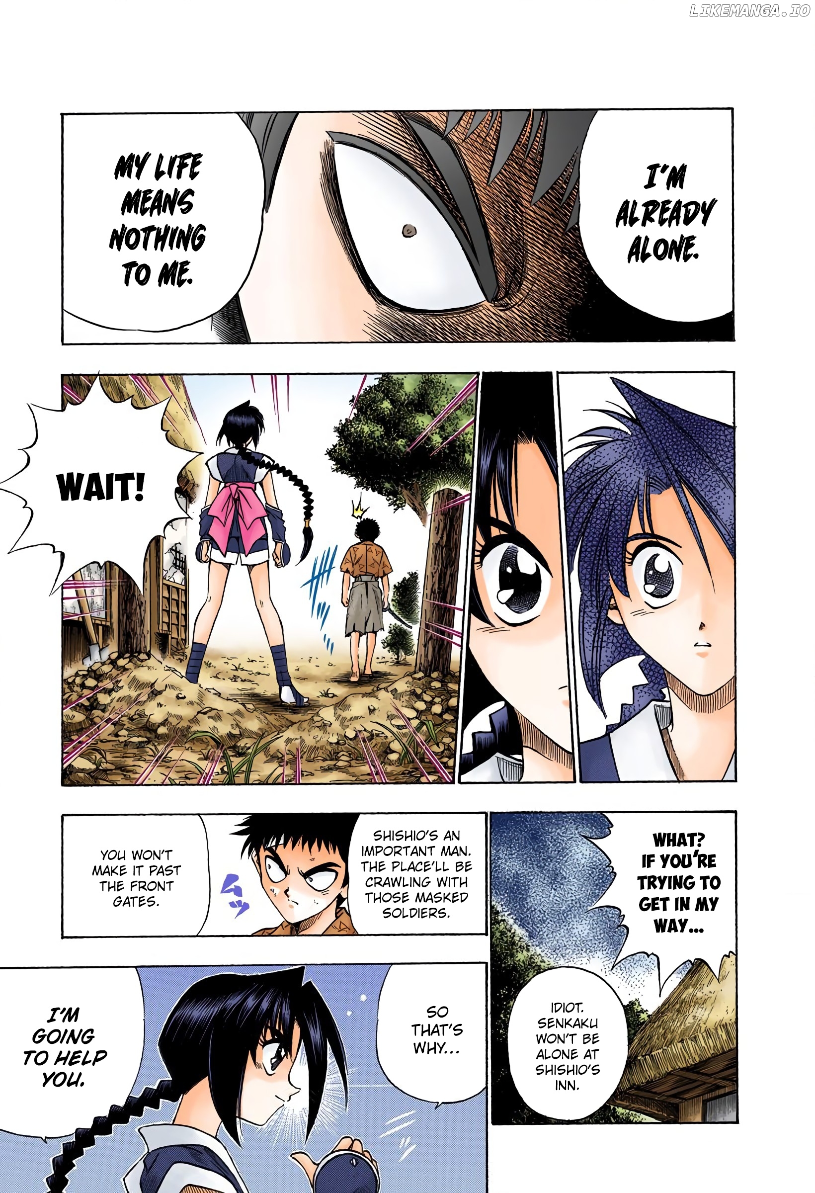 Rurouni Kenshin: Meiji Kenkaku Romantan - Digital Colored Comics chapter 68 - page 7