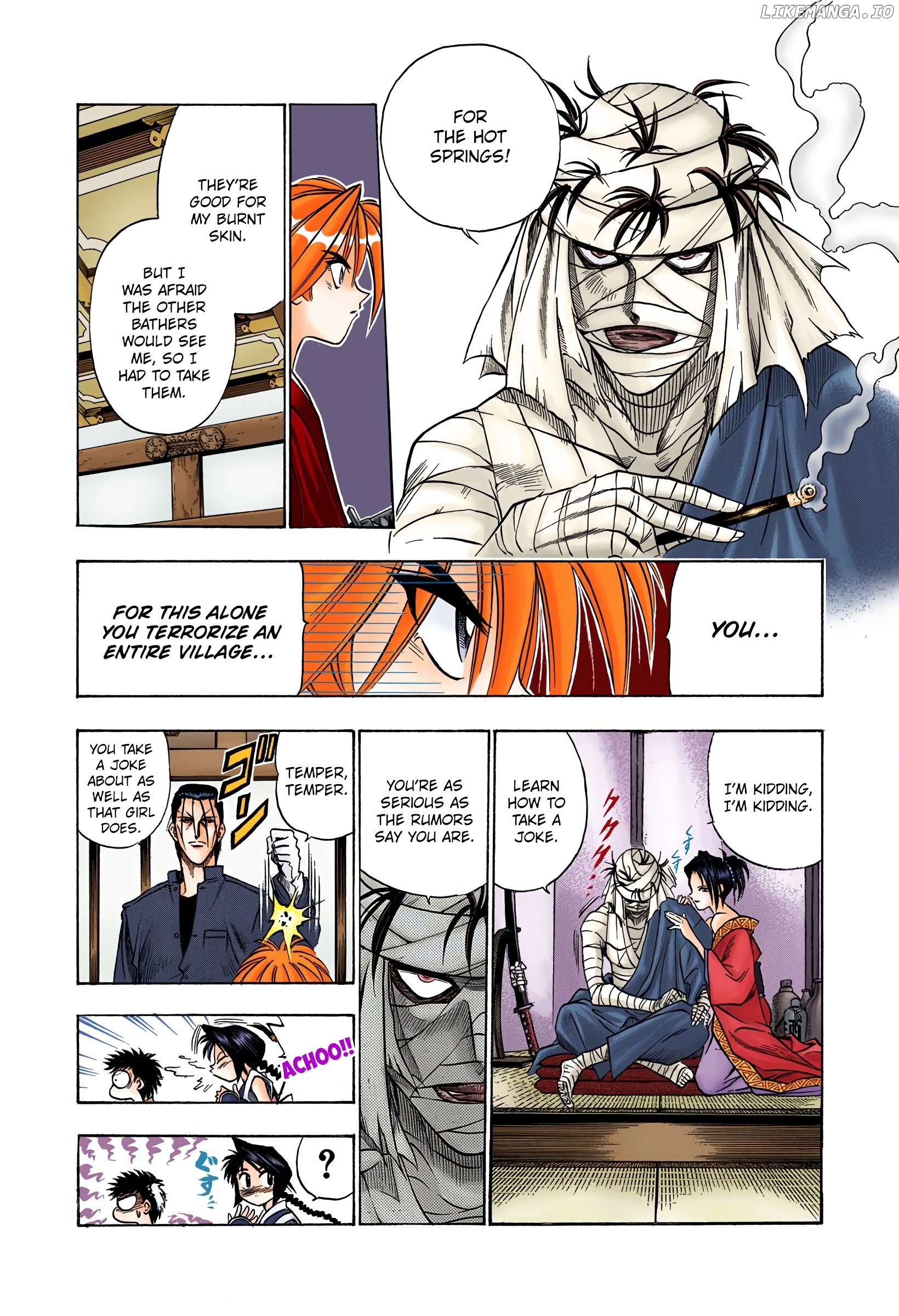 Rurouni Kenshin: Meiji Kenkaku Romantan - Digital Colored Comics chapter 68 - page 9