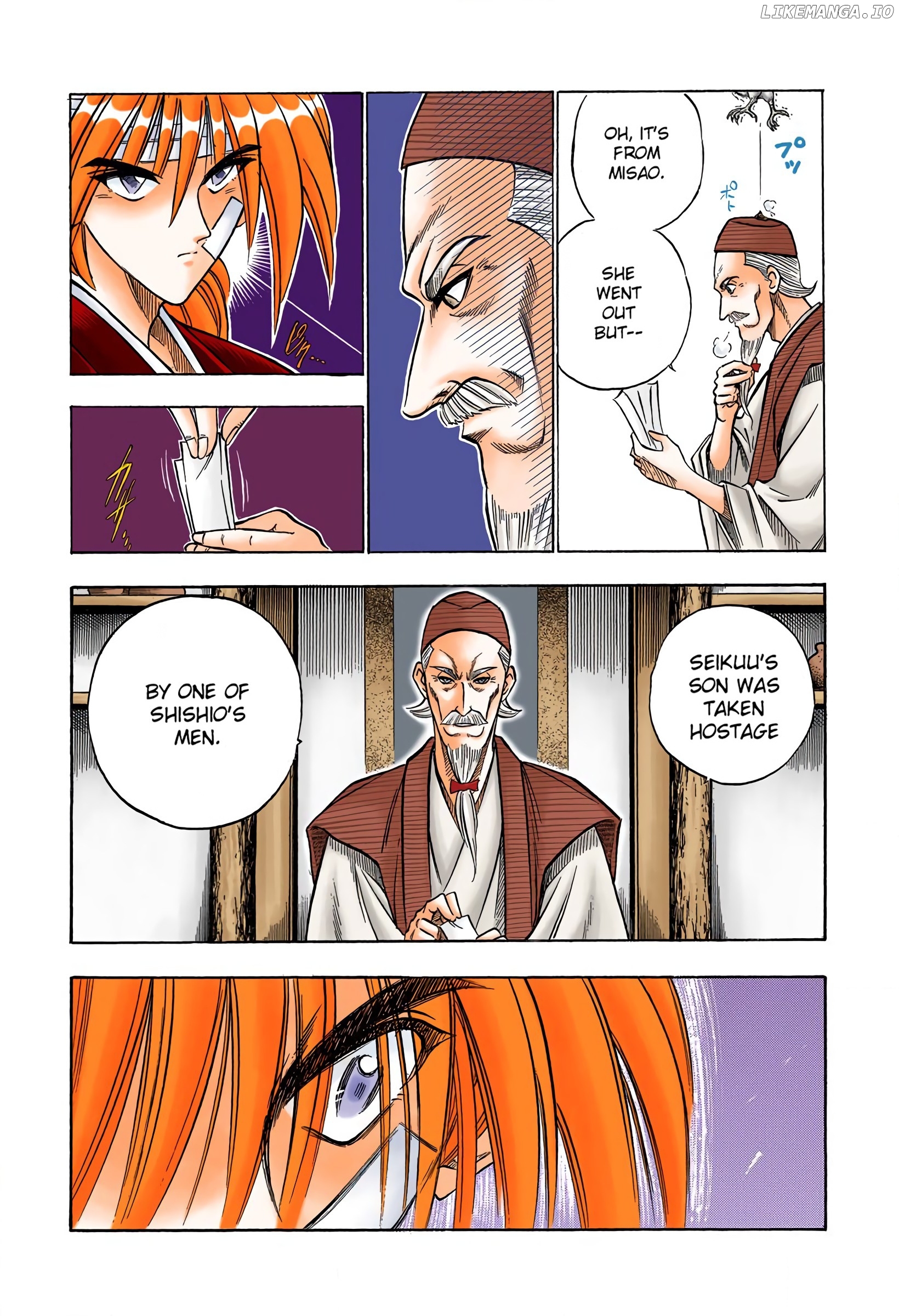 Rurouni Kenshin: Meiji Kenkaku Romantan - Digital Colored Comics chapter 77 - page 17