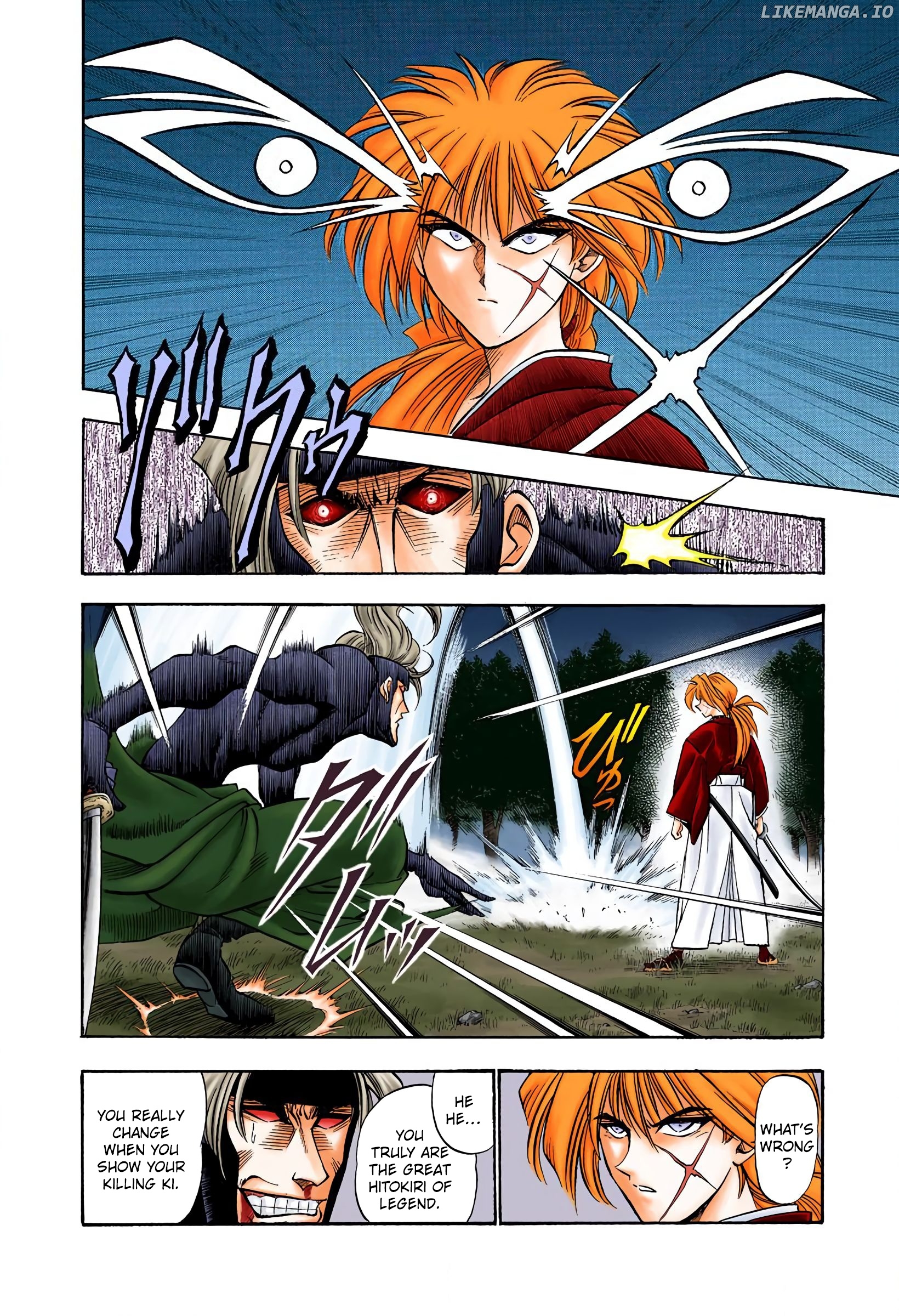 Rurouni Kenshin: Meiji Kenkaku Romantan - Digital Colored Comics chapter 13 - page 4
