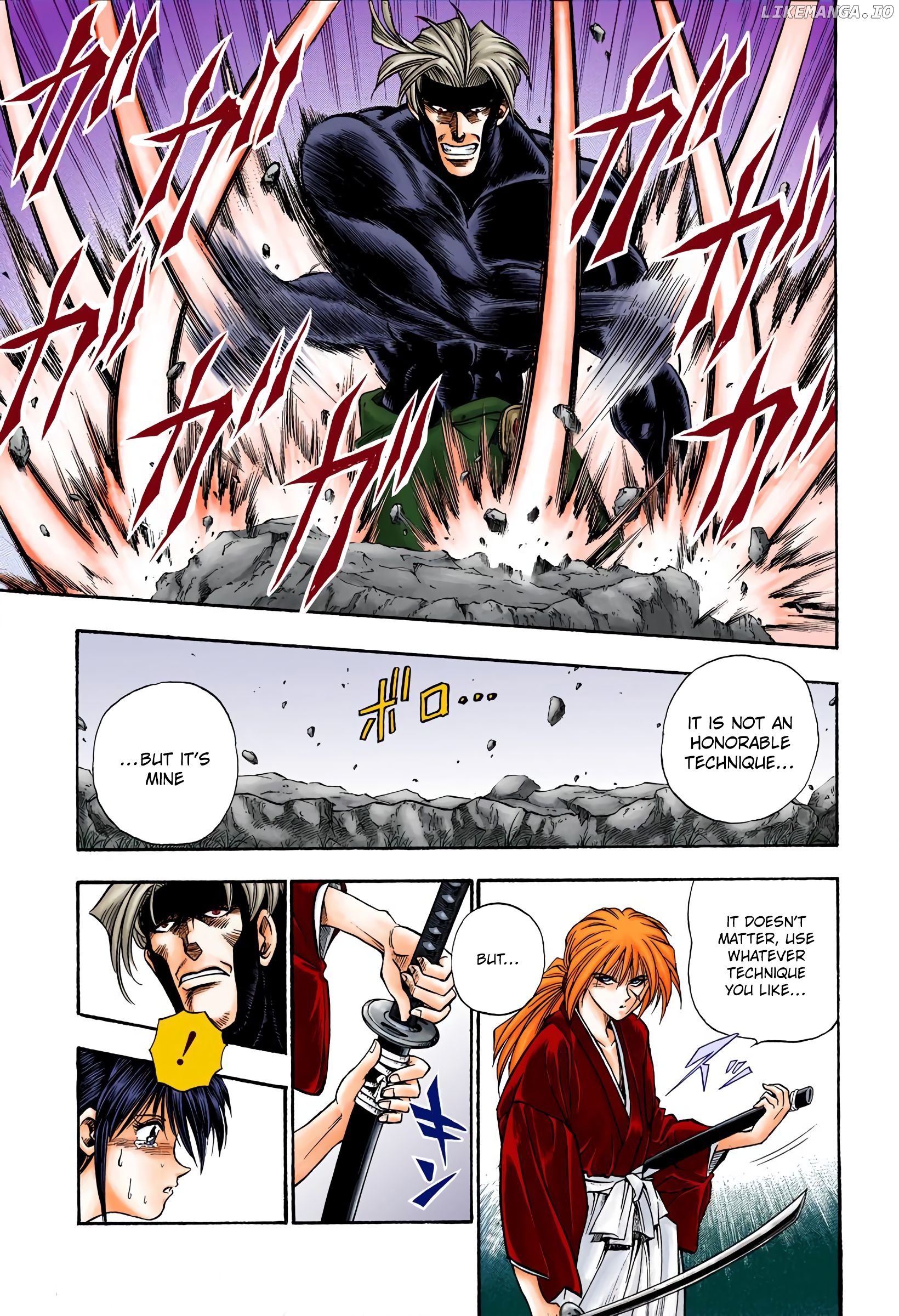 Rurouni Kenshin: Meiji Kenkaku Romantan - Digital Colored Comics chapter 13 - page 9