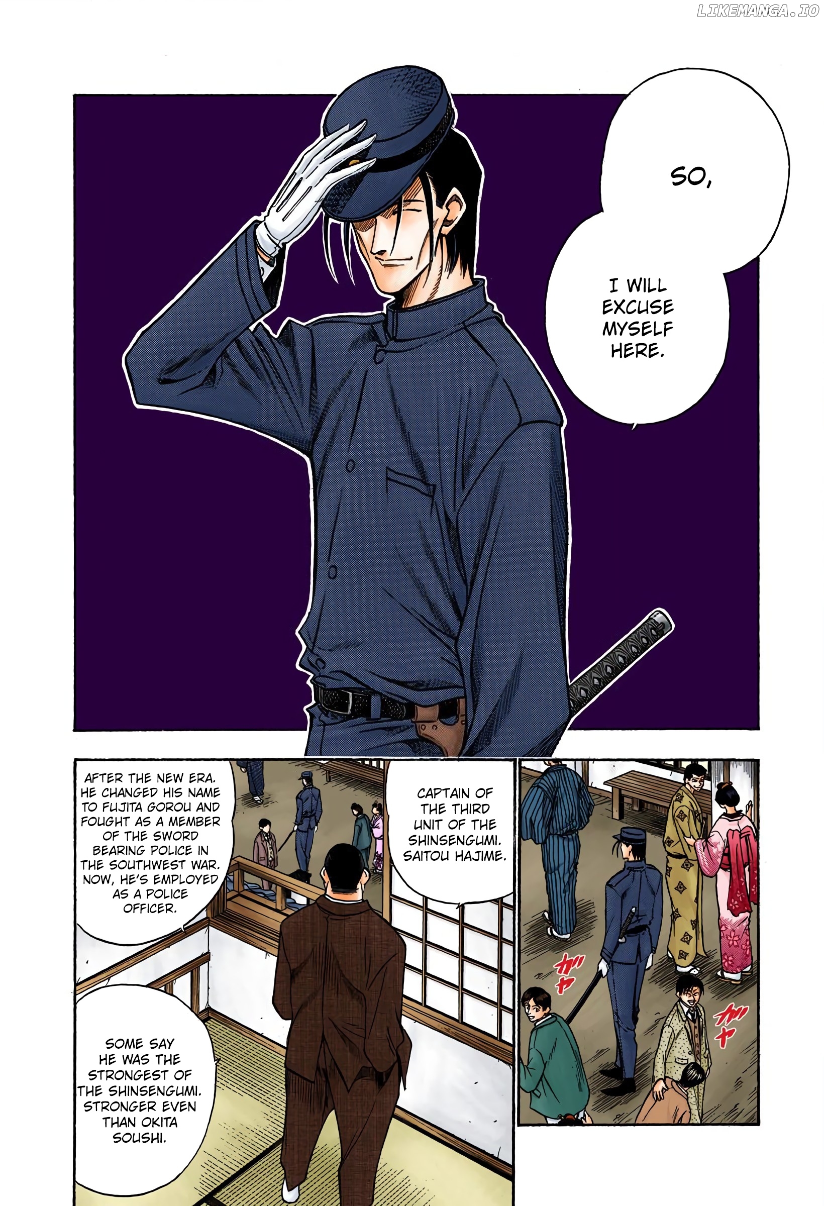 Rurouni Kenshin: Meiji Kenkaku Romantan - Digital Colored Comics chapter 49 - page 16