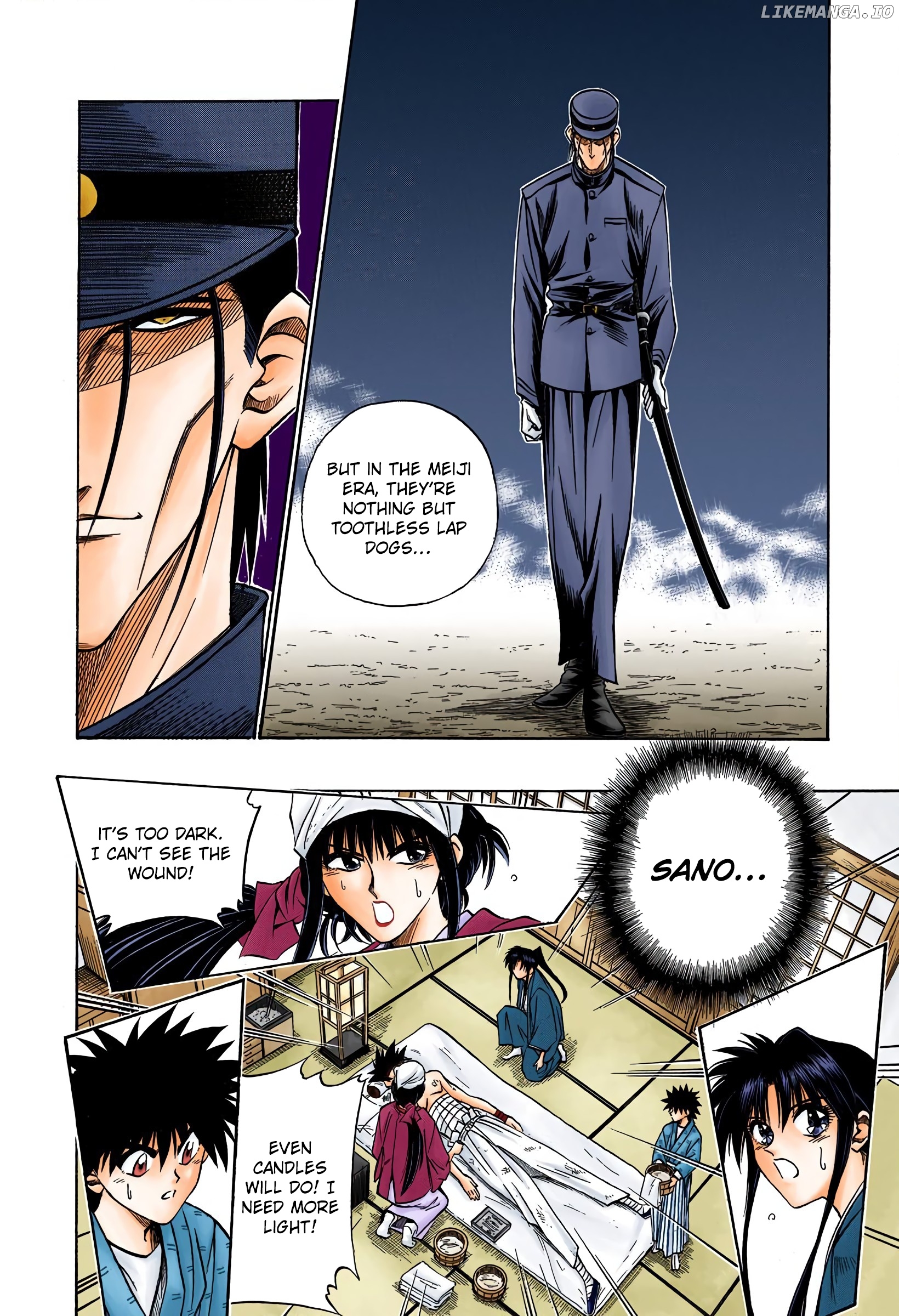 Rurouni Kenshin: Meiji Kenkaku Romantan - Digital Colored Comics chapter 49 - page 18
