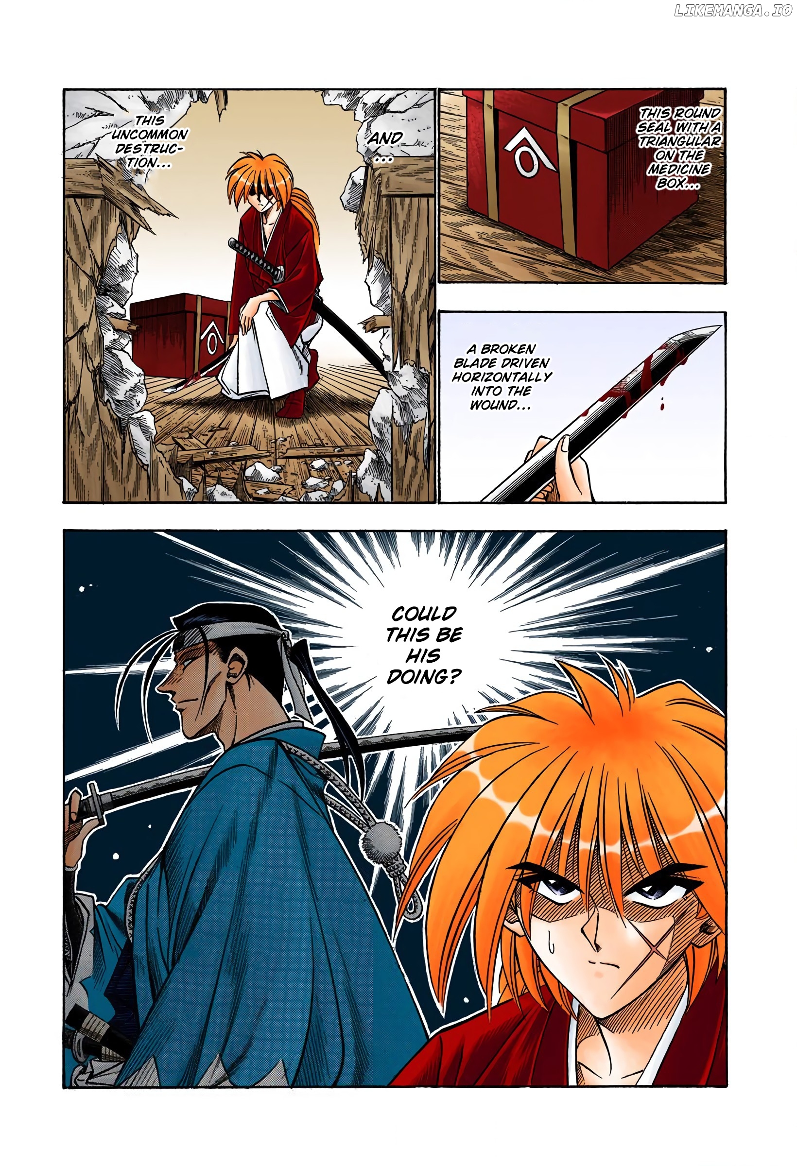Rurouni Kenshin: Meiji Kenkaku Romantan - Digital Colored Comics chapter 49 - page 19