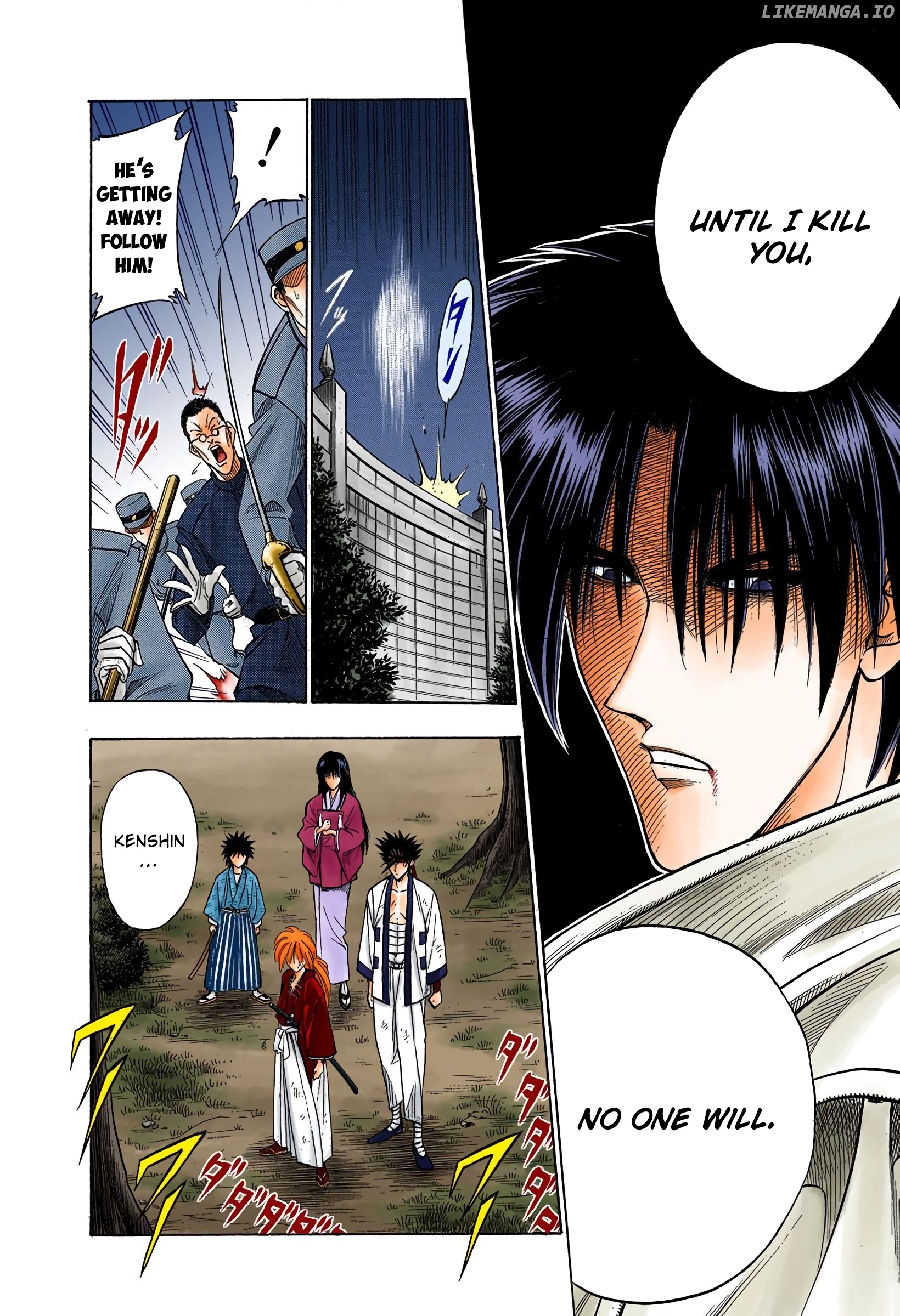 Rurouni Kenshin: Meiji Kenkaku Romantan - Digital Colored Comics chapter 30 - page 10