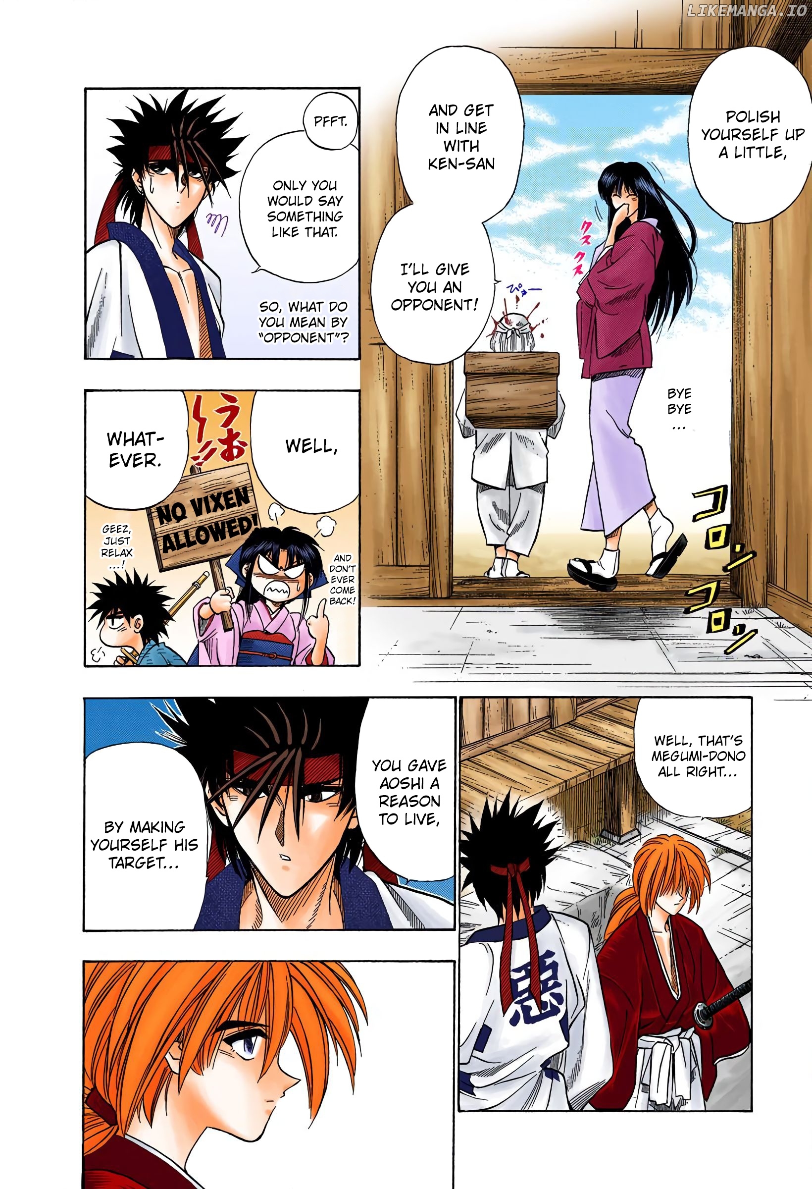 Rurouni Kenshin: Meiji Kenkaku Romantan - Digital Colored Comics chapter 30 - page 16