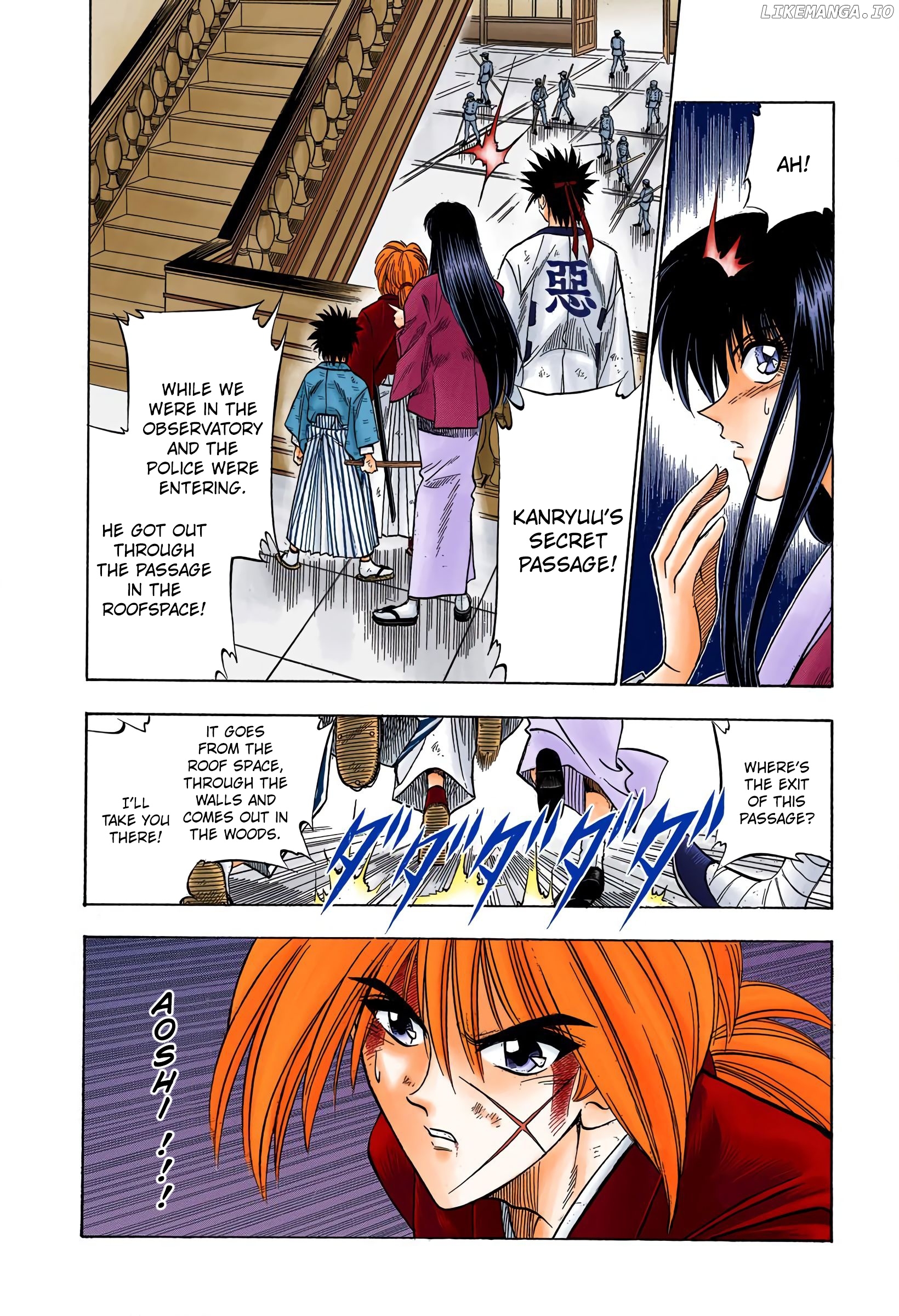 Rurouni Kenshin: Meiji Kenkaku Romantan - Digital Colored Comics chapter 30 - page 4