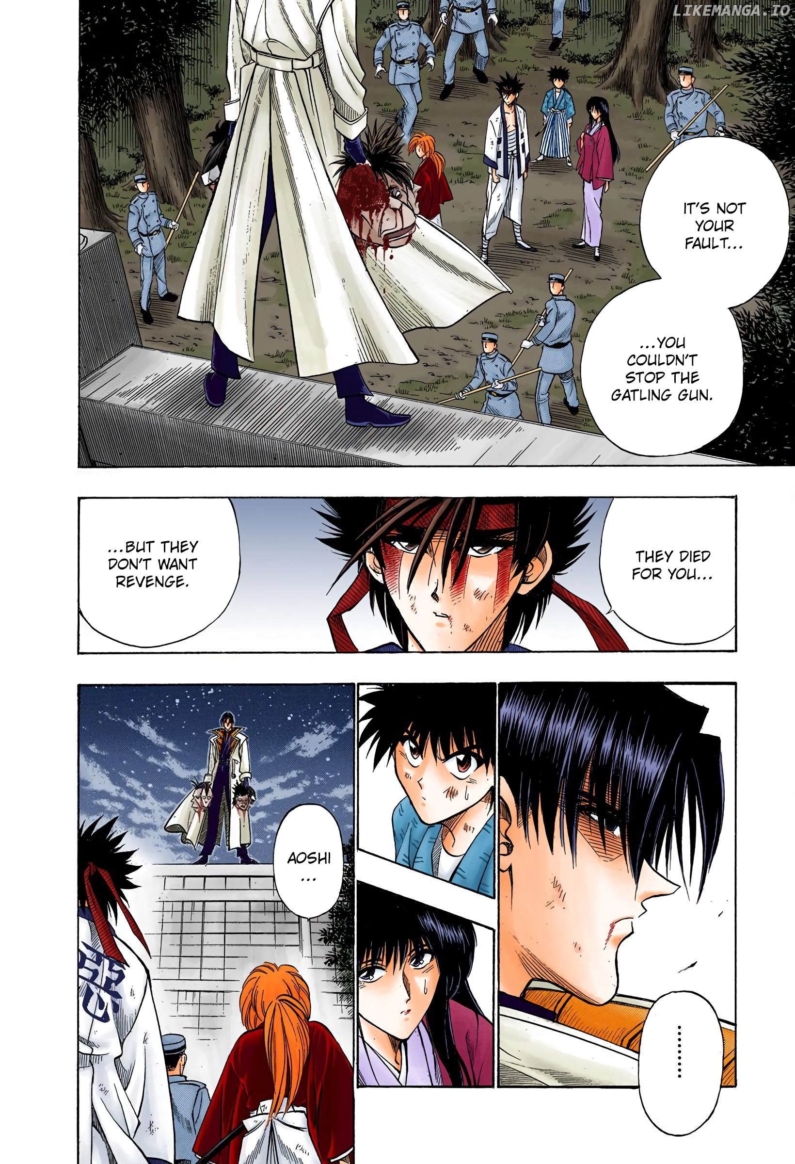 Rurouni Kenshin: Meiji Kenkaku Romantan - Digital Colored Comics chapter 30 - page 8