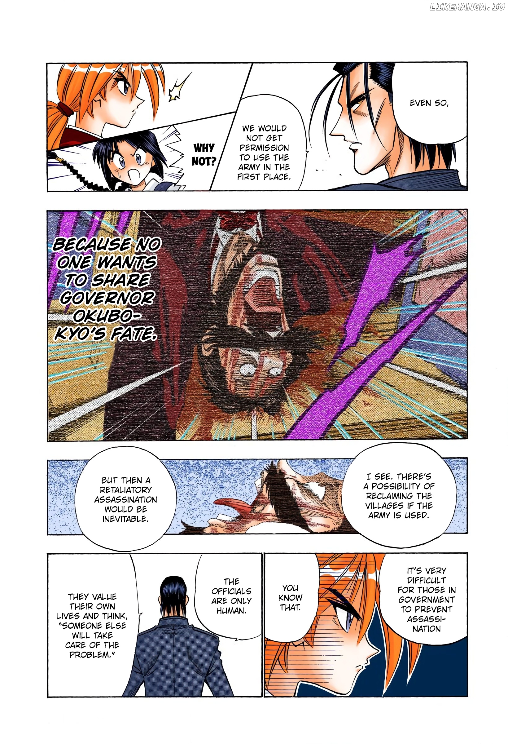 Rurouni Kenshin: Meiji Kenkaku Romantan - Digital Colored Comics chapter 67 - page 18
