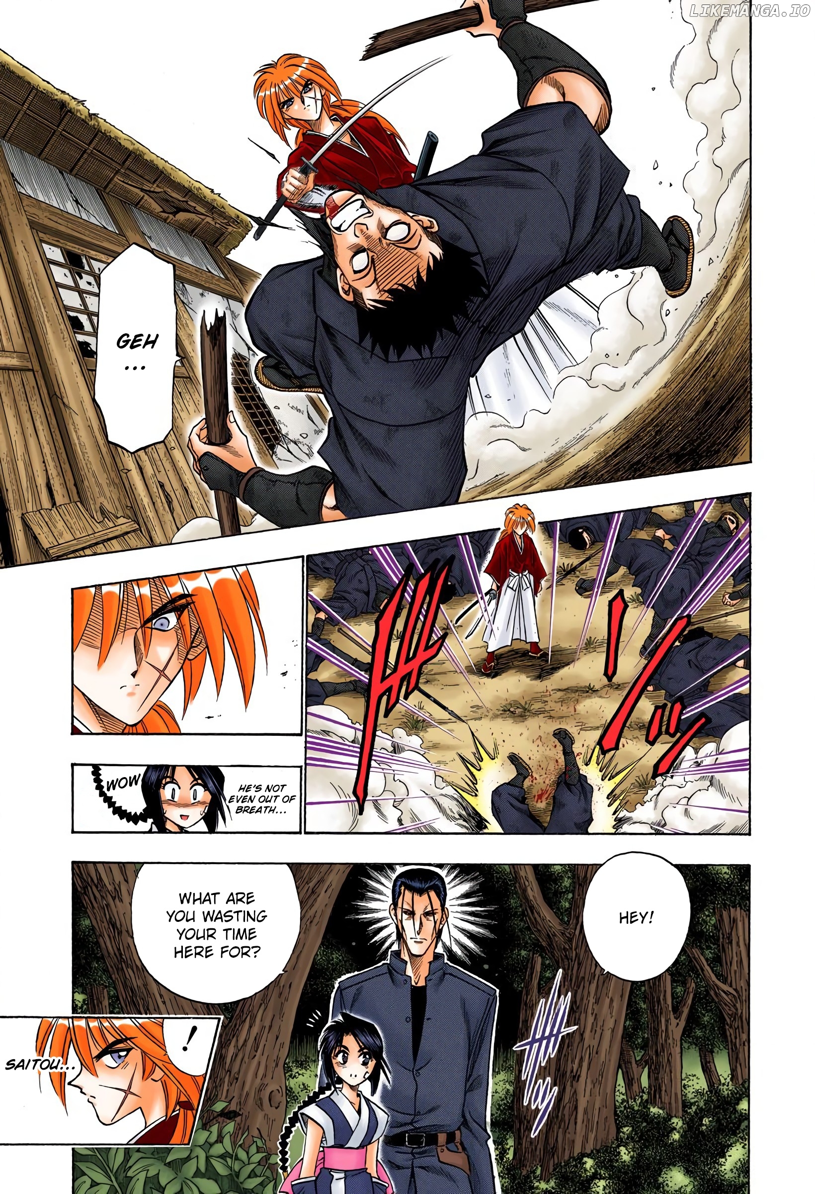 Rurouni Kenshin: Meiji Kenkaku Romantan - Digital Colored Comics chapter 67 - page 9