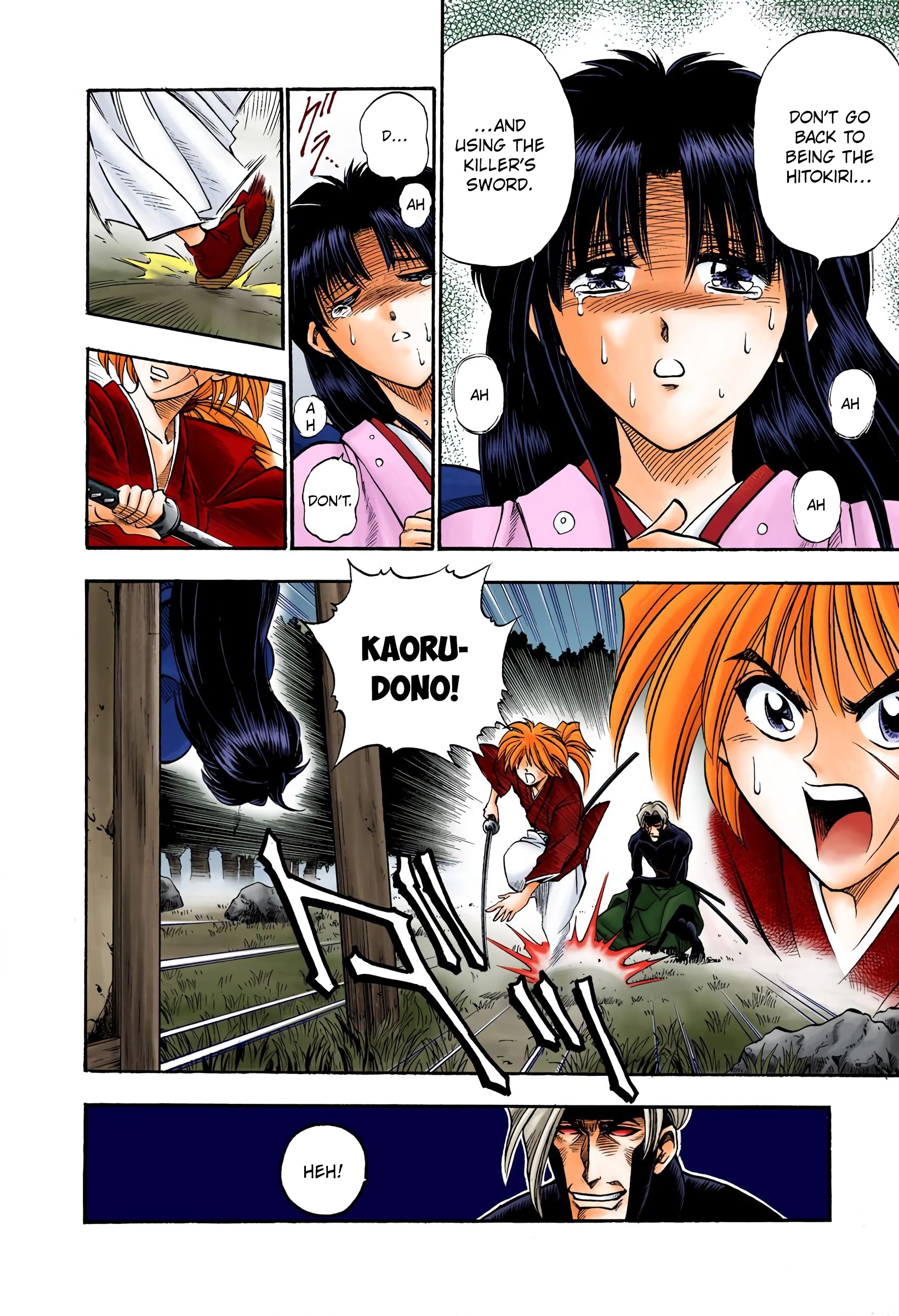 Rurouni Kenshin: Meiji Kenkaku Romantan - Digital Colored Comics chapter 14 - page 8