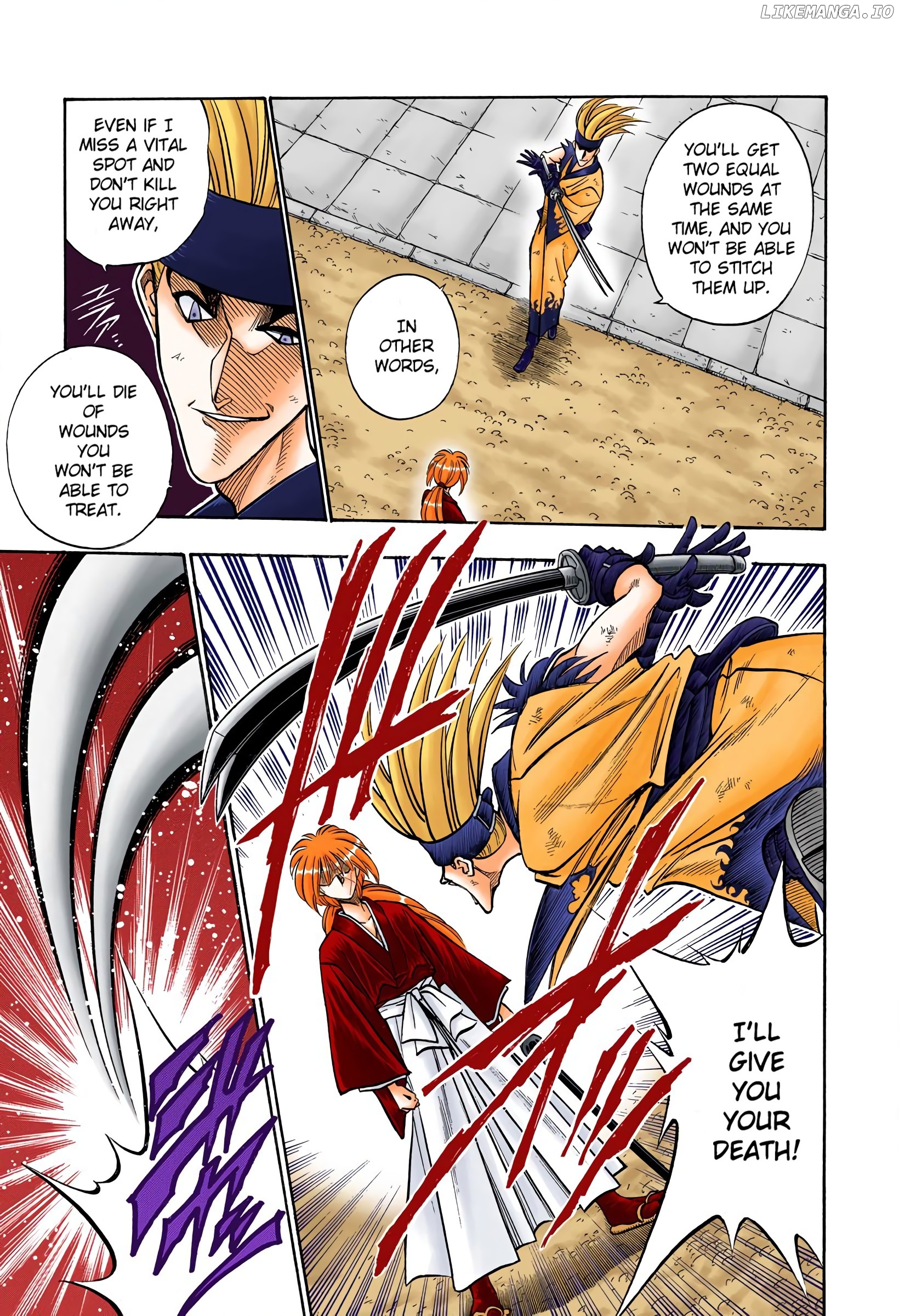 Rurouni Kenshin: Meiji Kenkaku Romantan - Digital Colored Comics chapter 78 - page 11