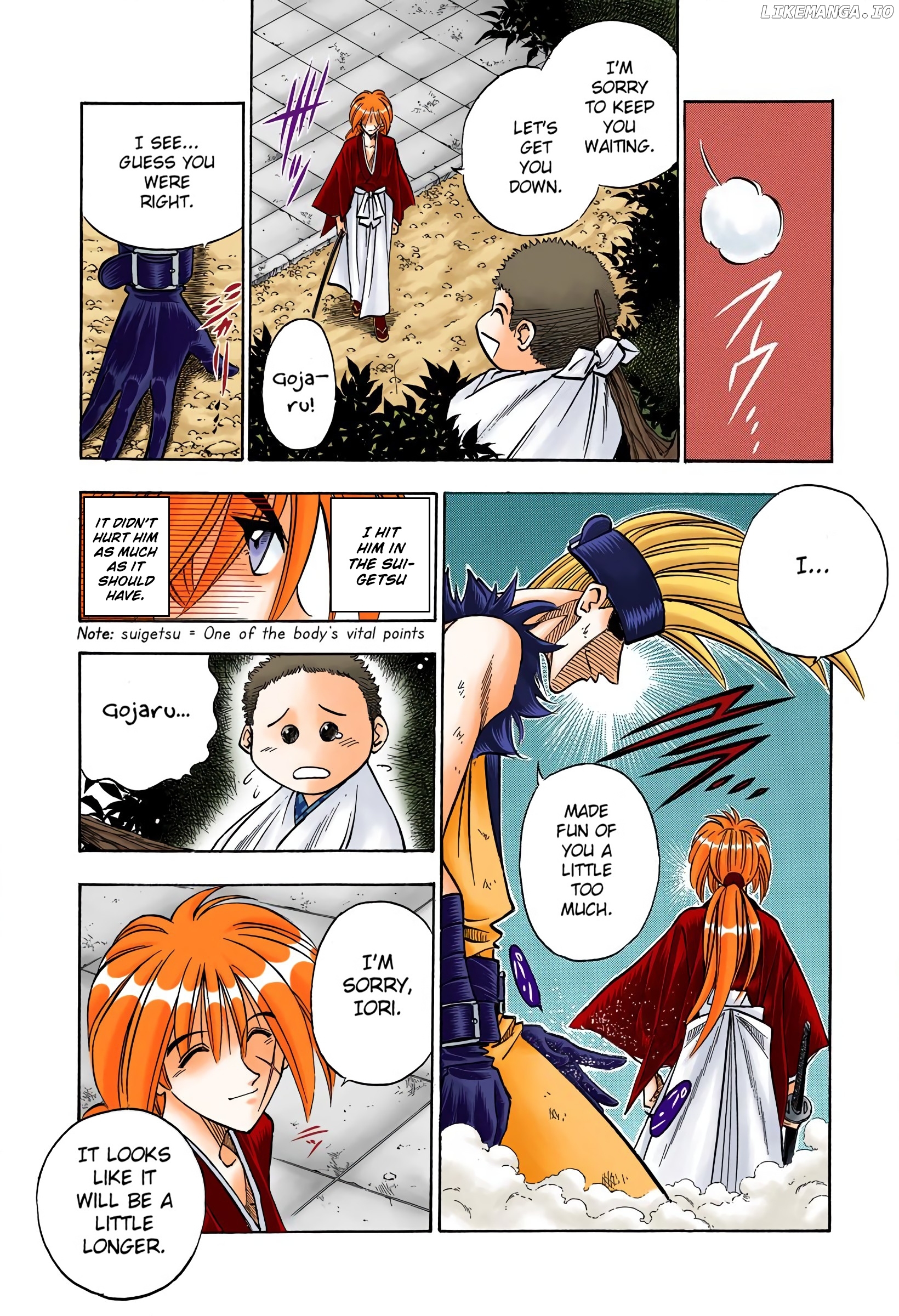 Rurouni Kenshin: Meiji Kenkaku Romantan - Digital Colored Comics chapter 78 - page 14